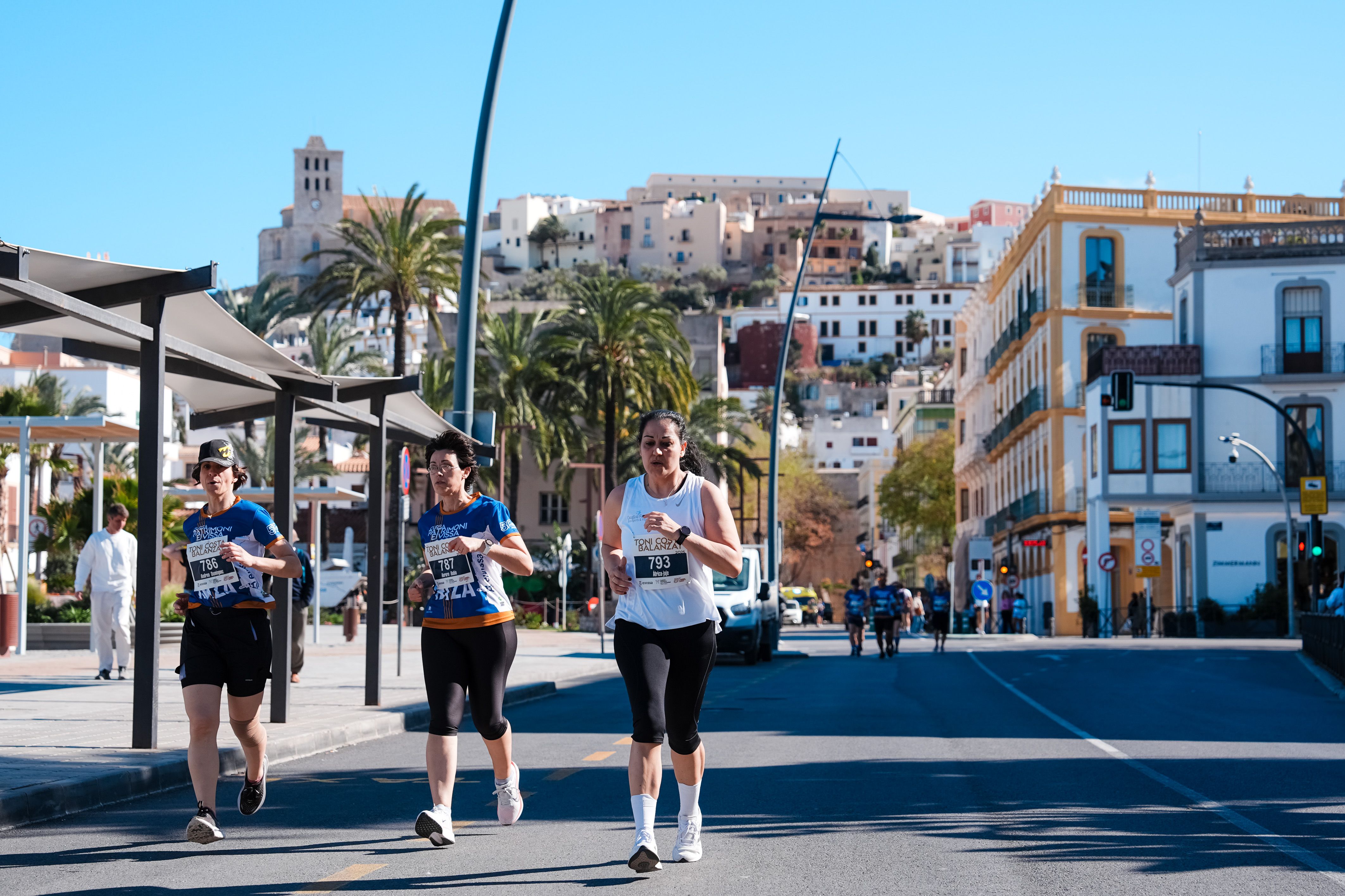 Las vistas desde el recorrido de la Cursa Patrimoni de Ibiza son fabulosas. SPORTMEDIA Las vistas desde el recorrido de la Cursa Patrimoni de Ibiza son fabulosas. SPORTMEDIA