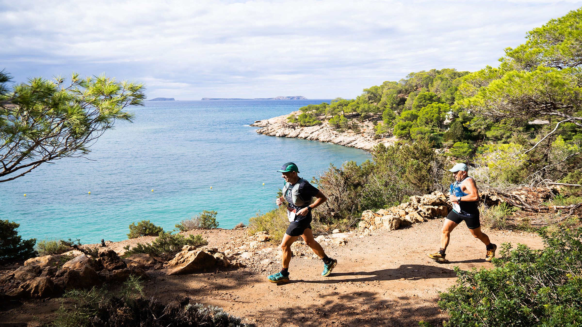 Los paisajes por los que transita la Ibiza Trail Maratón Festival son de auténtico ensueño. LAST LAP