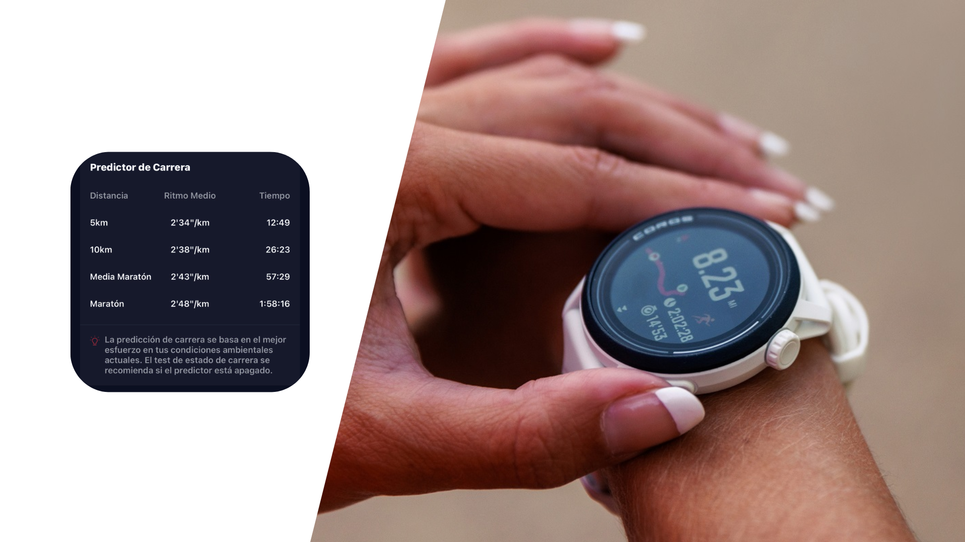 ¿Hago caso a mi reloj GPS si me dice que voy a bajar de 2h en maratón?
