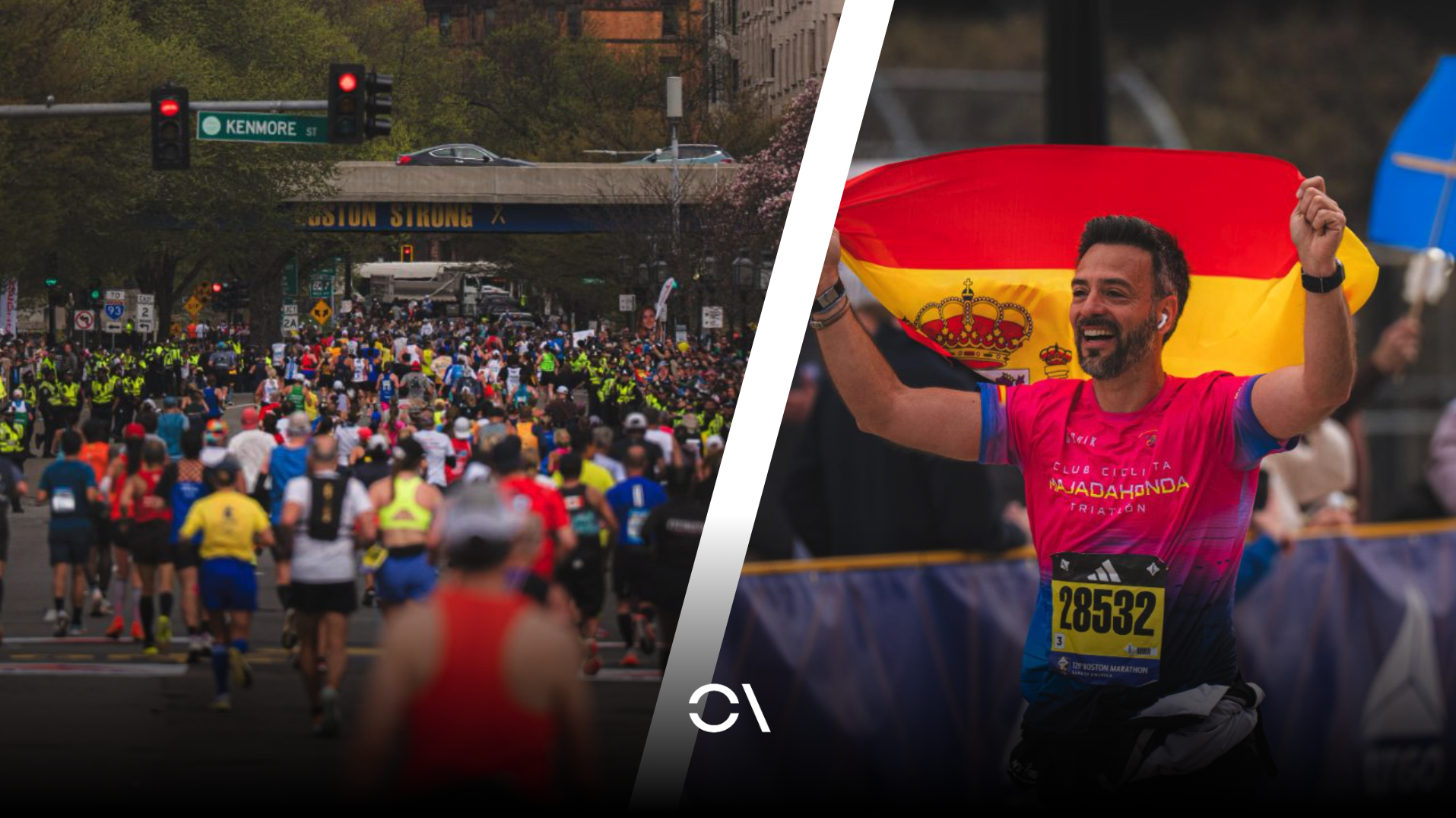 Todos los españoles que han corrido en el Maratón de Boston 2025. VSM PHOTOEVENTS.