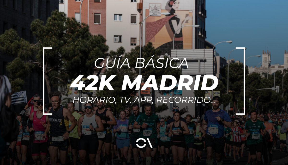 Guía práctica Maratón de Madrid 2026: app, TV, salida, avituallamientos, baños, cortes de tráfico...
