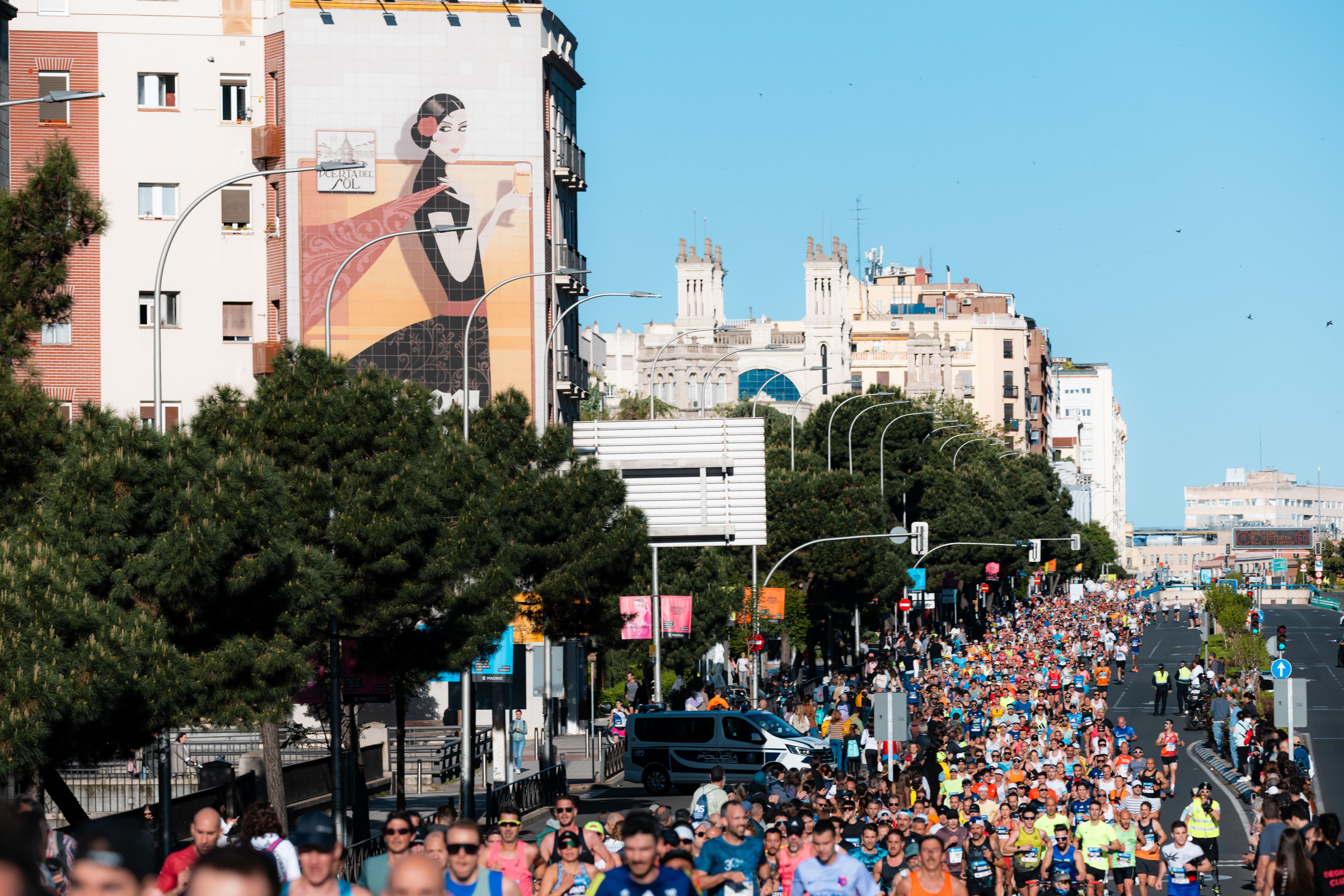Las mejores fotos del Maratón de Madrid 2025. 13