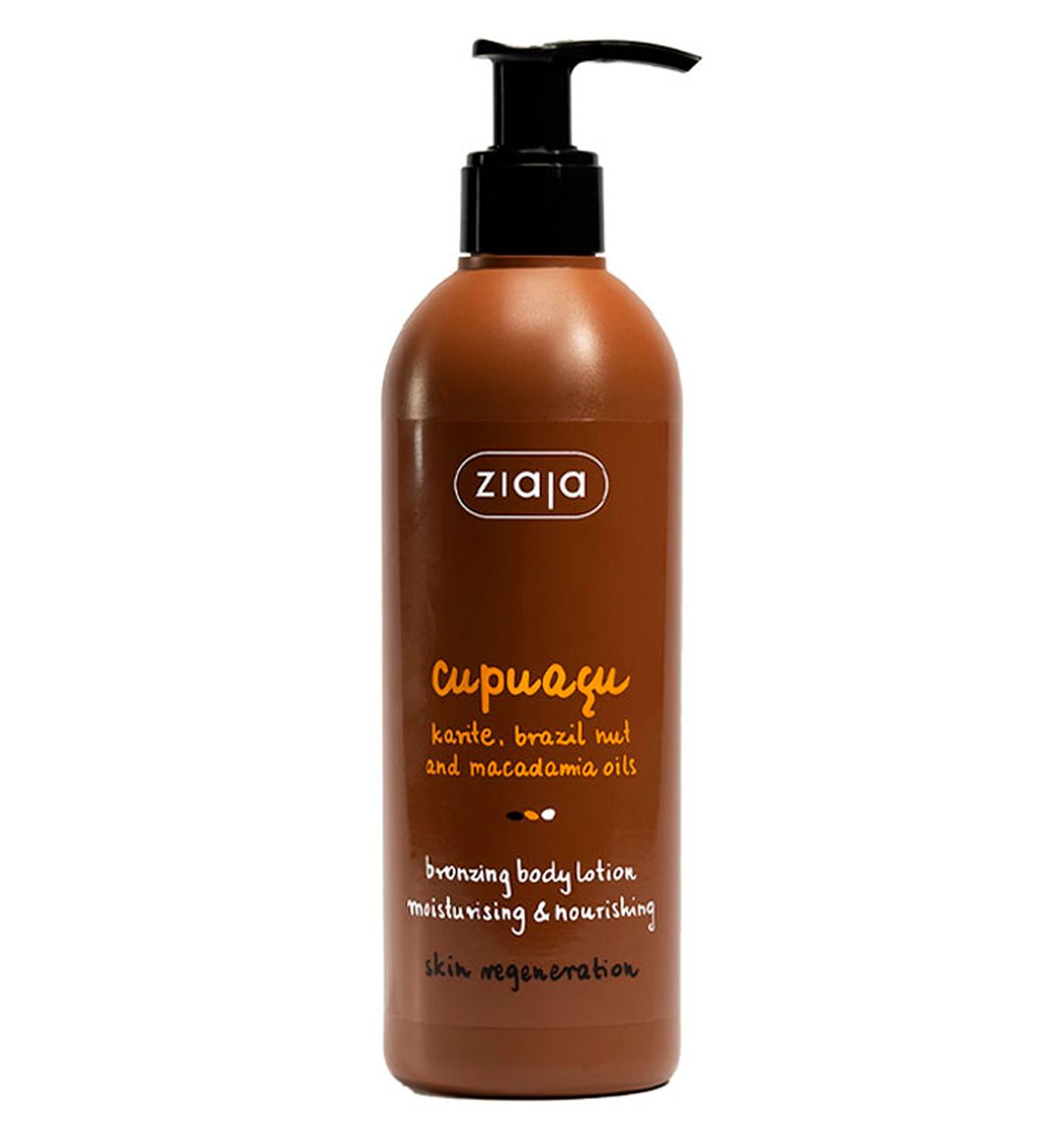 Cupuazú Loción corporal autobronceadora hidratante y nutritiva