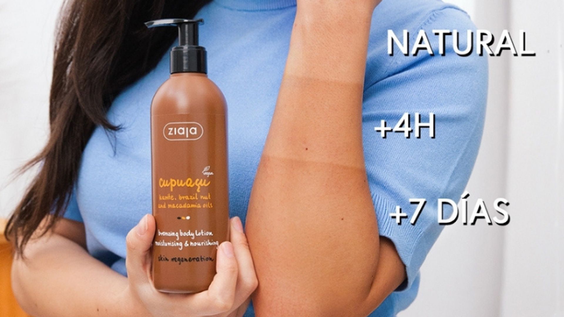 Mira los resultados del uso de Cupuazú Loción Autobronceadora