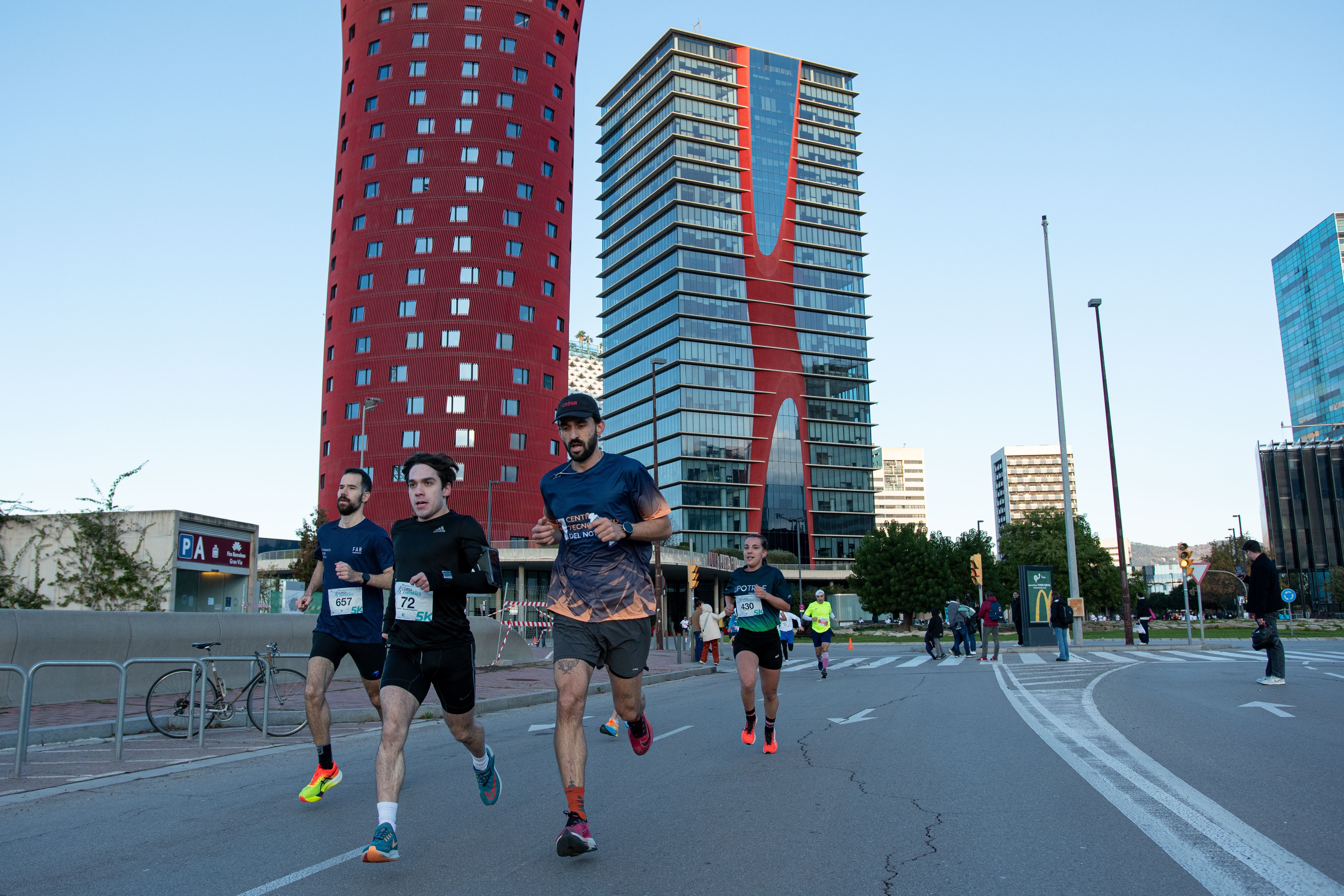 Imagen de la última edición de la Cursa de les Empreses de Barcelona