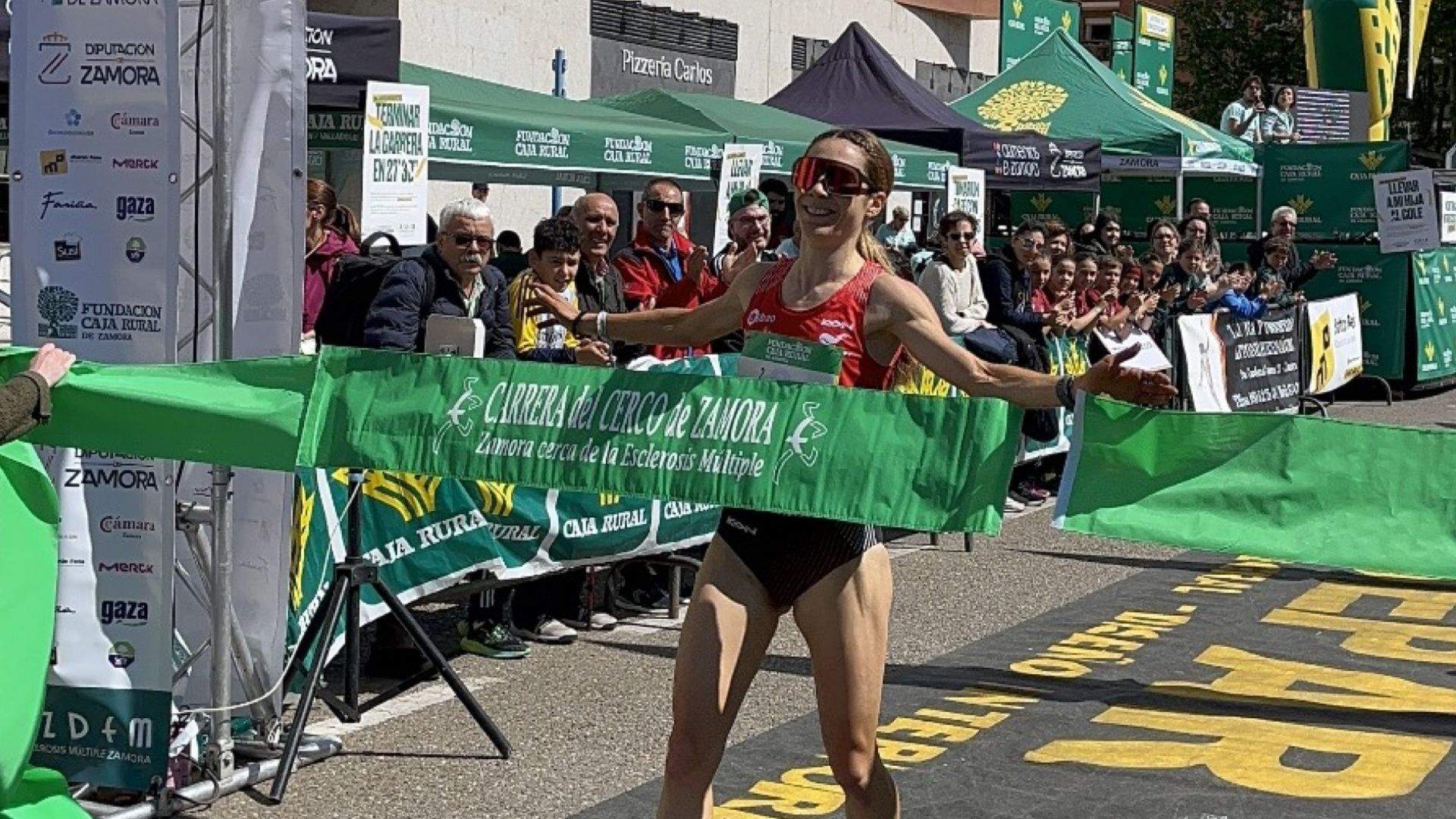 Sara Reimundo consiguió alzarse con la victoria absoluta en el Cerco de Zamora.