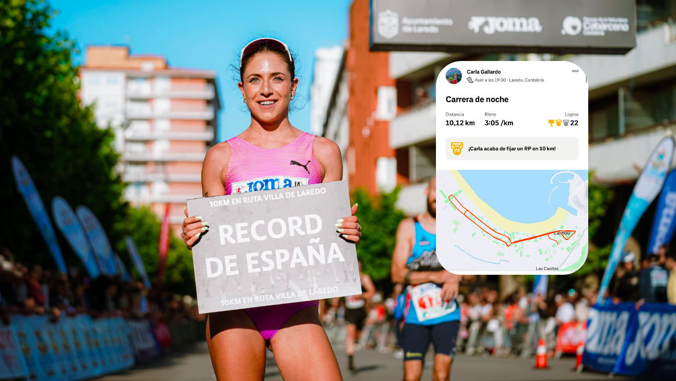Todos los detalles del récord de España de Carla Gallardo en Strava.
