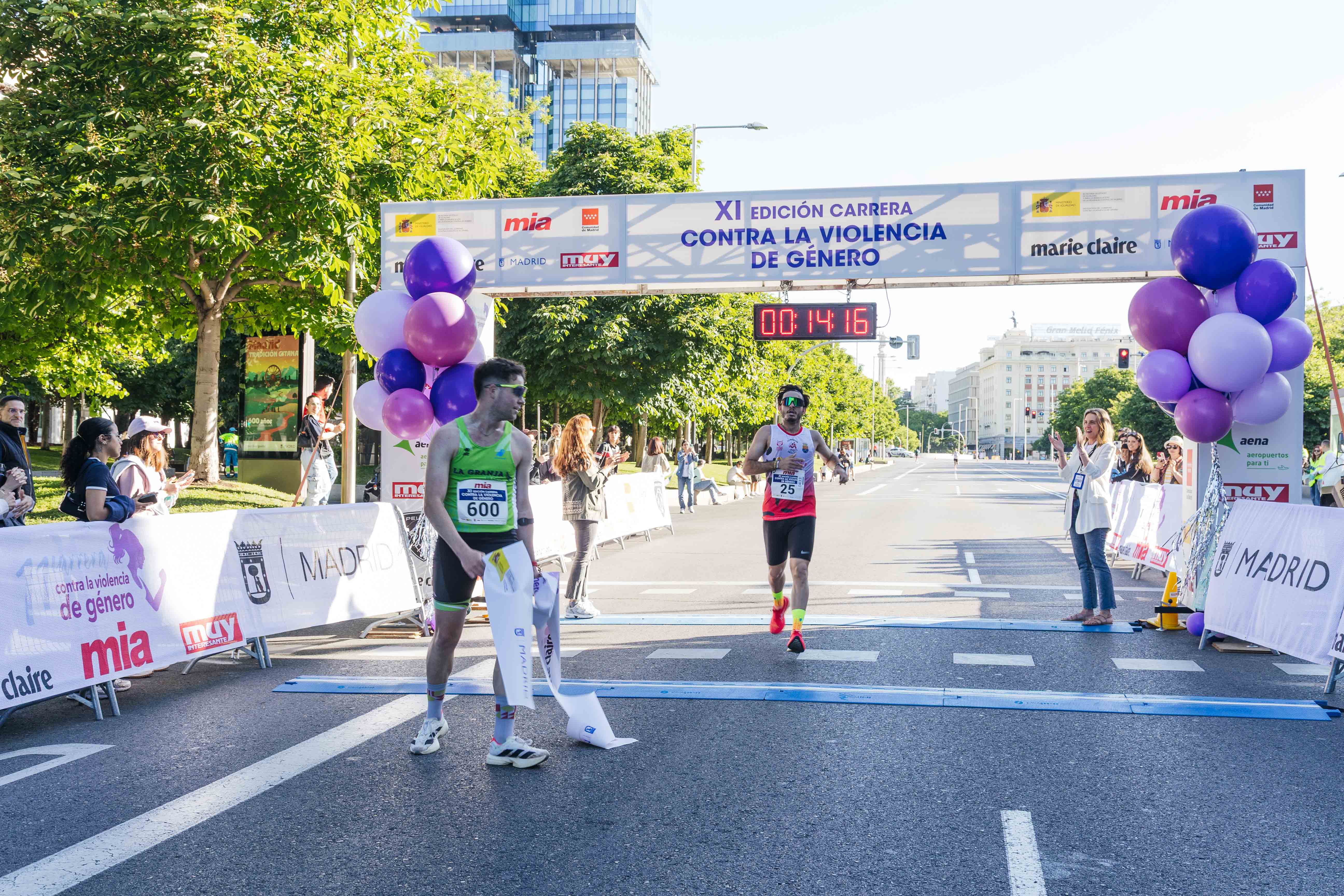 Las mejores fotos de la Carrera Contra la Violencia de Género. Meta 8