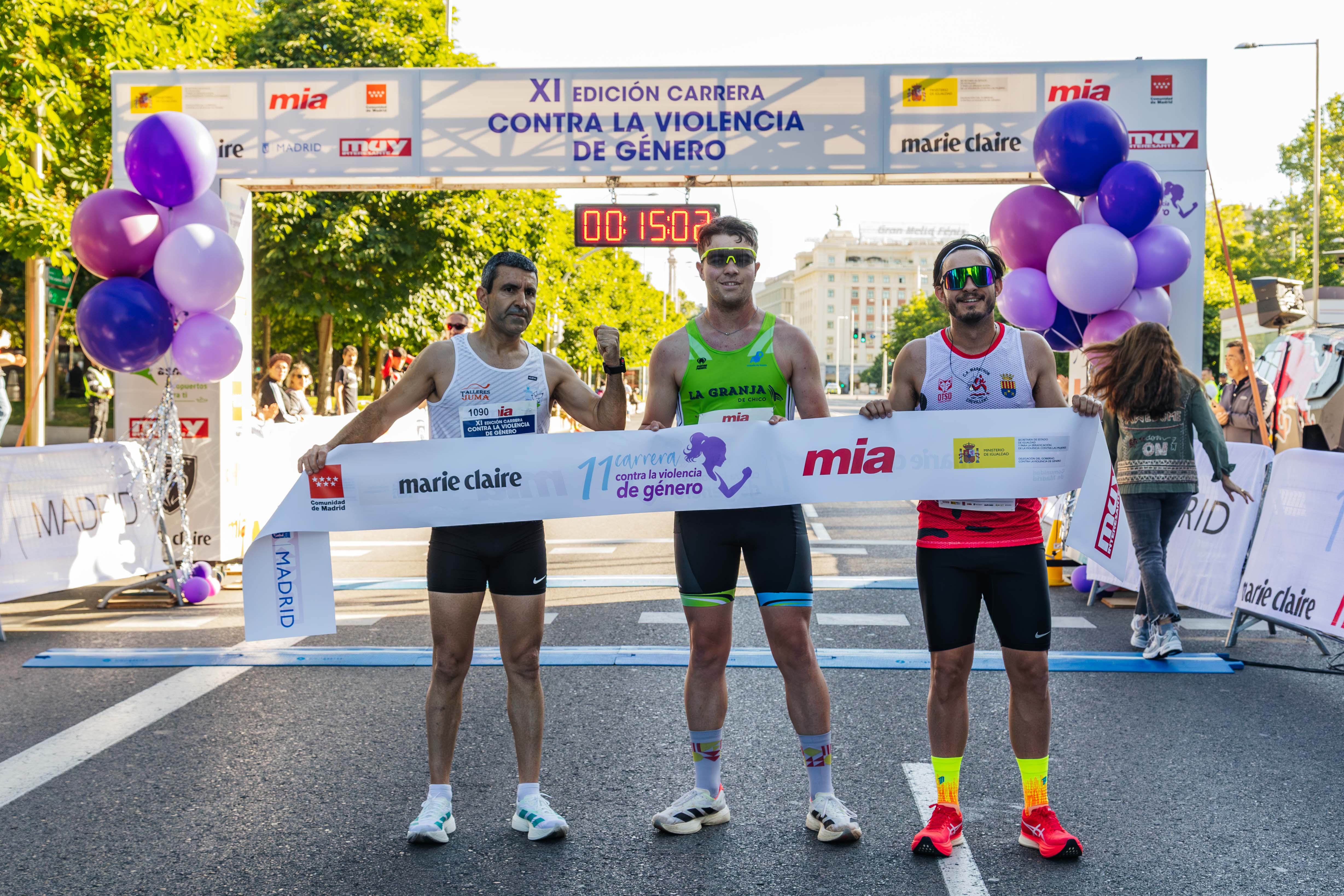 Las mejores fotos de la Carrera Contra la Violencia de Género. Meta 12