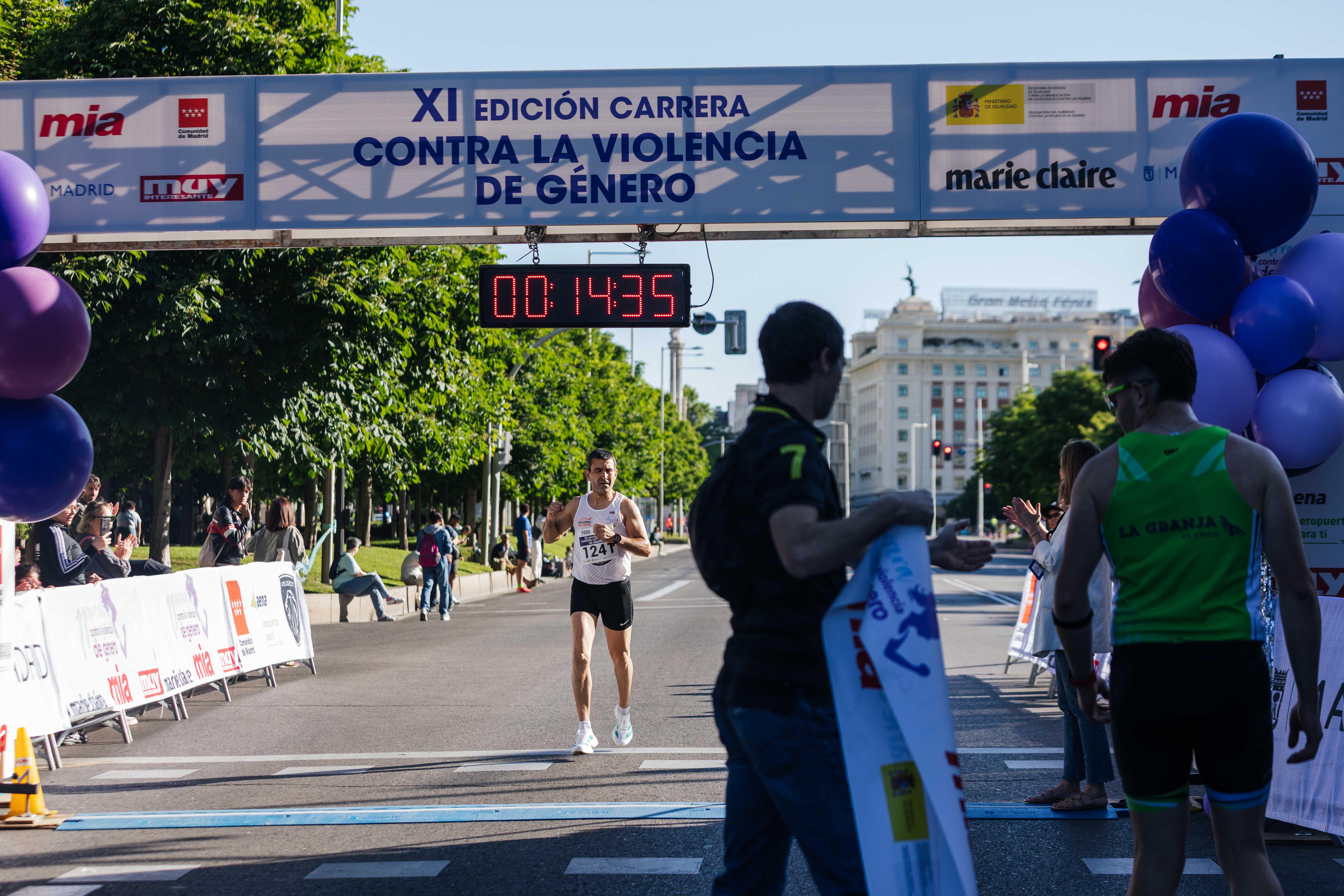 Las mejores fotos de la Carrera Contra la Violencia de Género. Meta 14