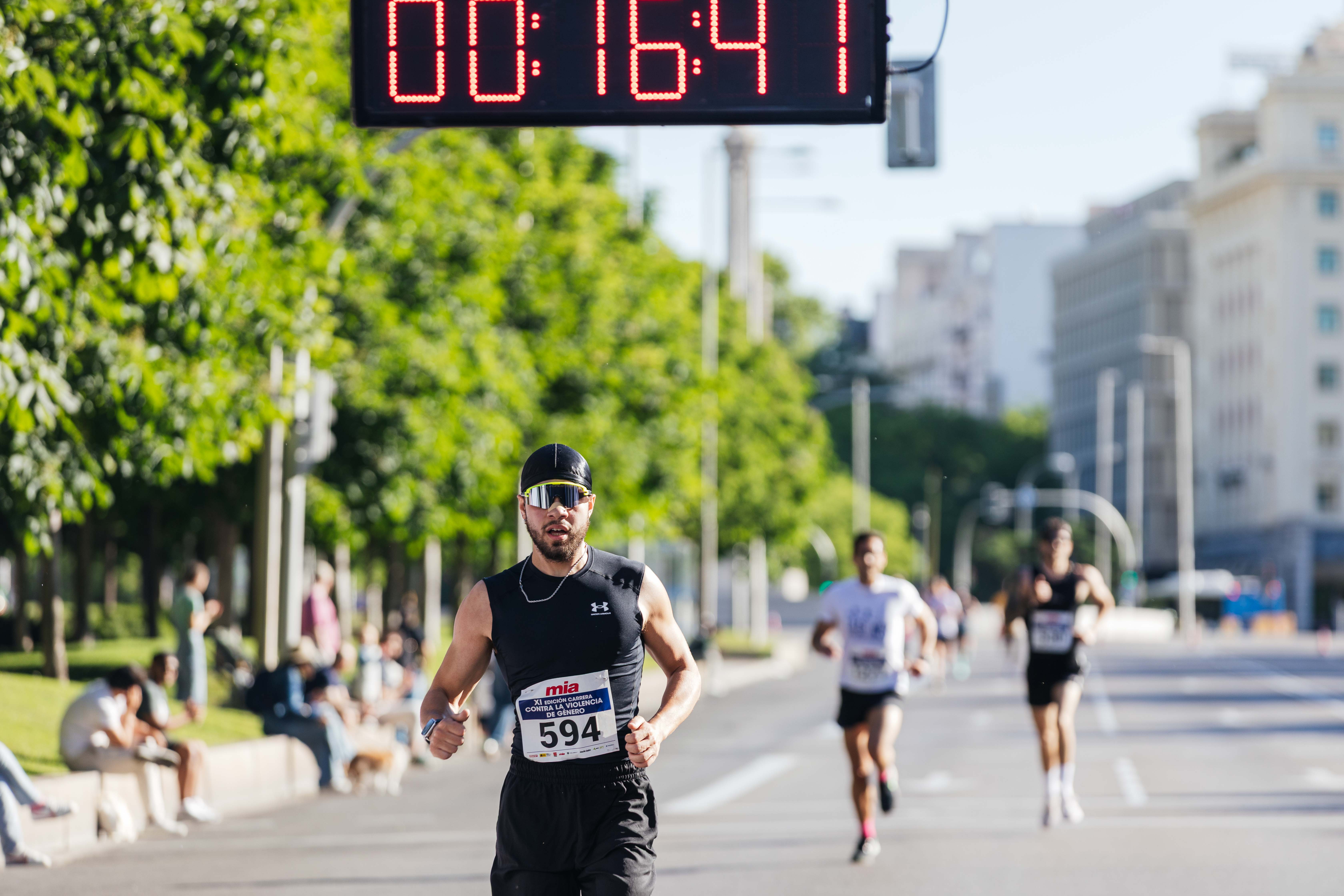 Las mejores fotos de la Carrera Contra la Violencia de Género. Meta 19