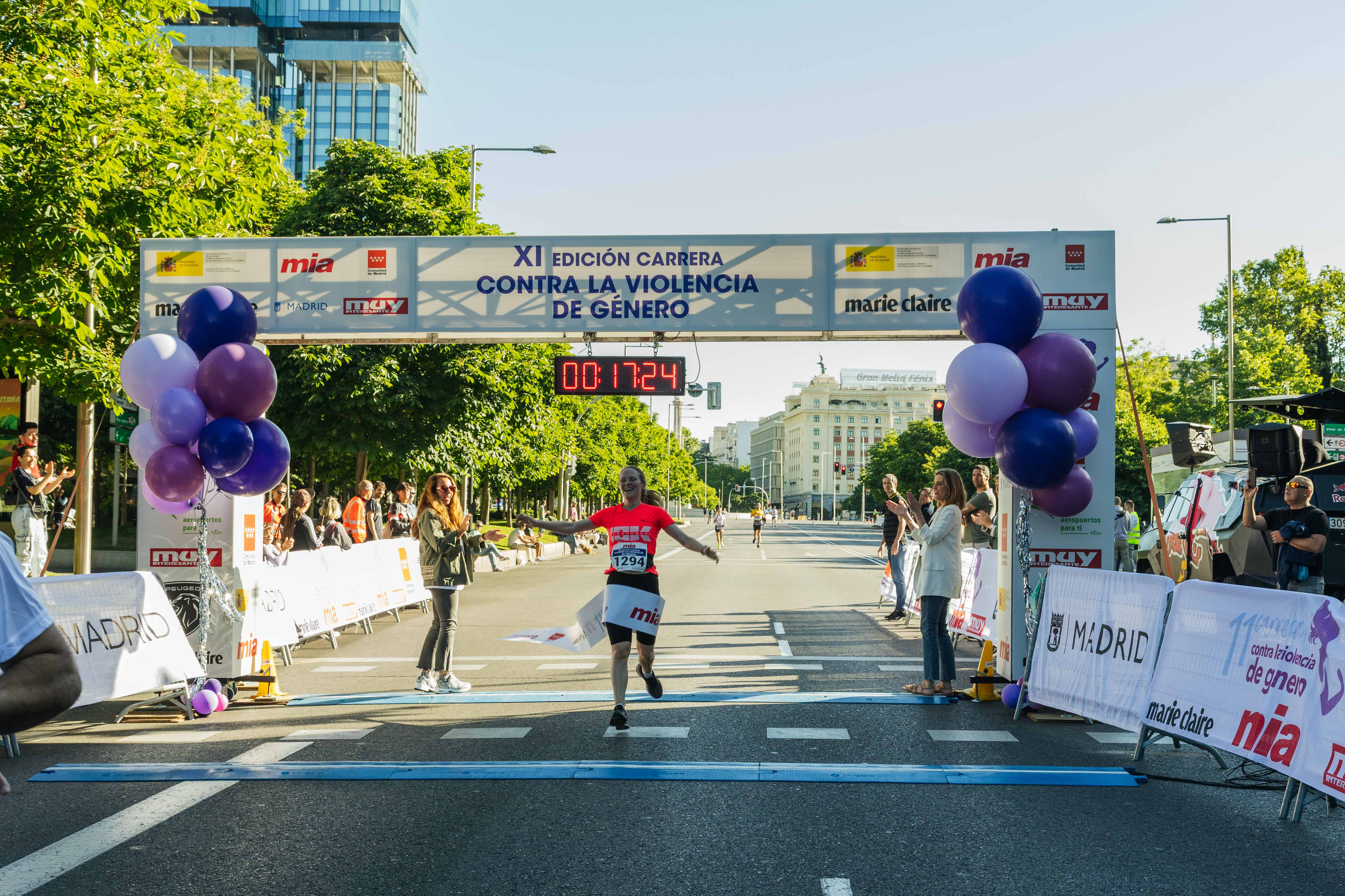 Las mejores fotos de la Carrera Contra la Violencia de Género. Meta 22