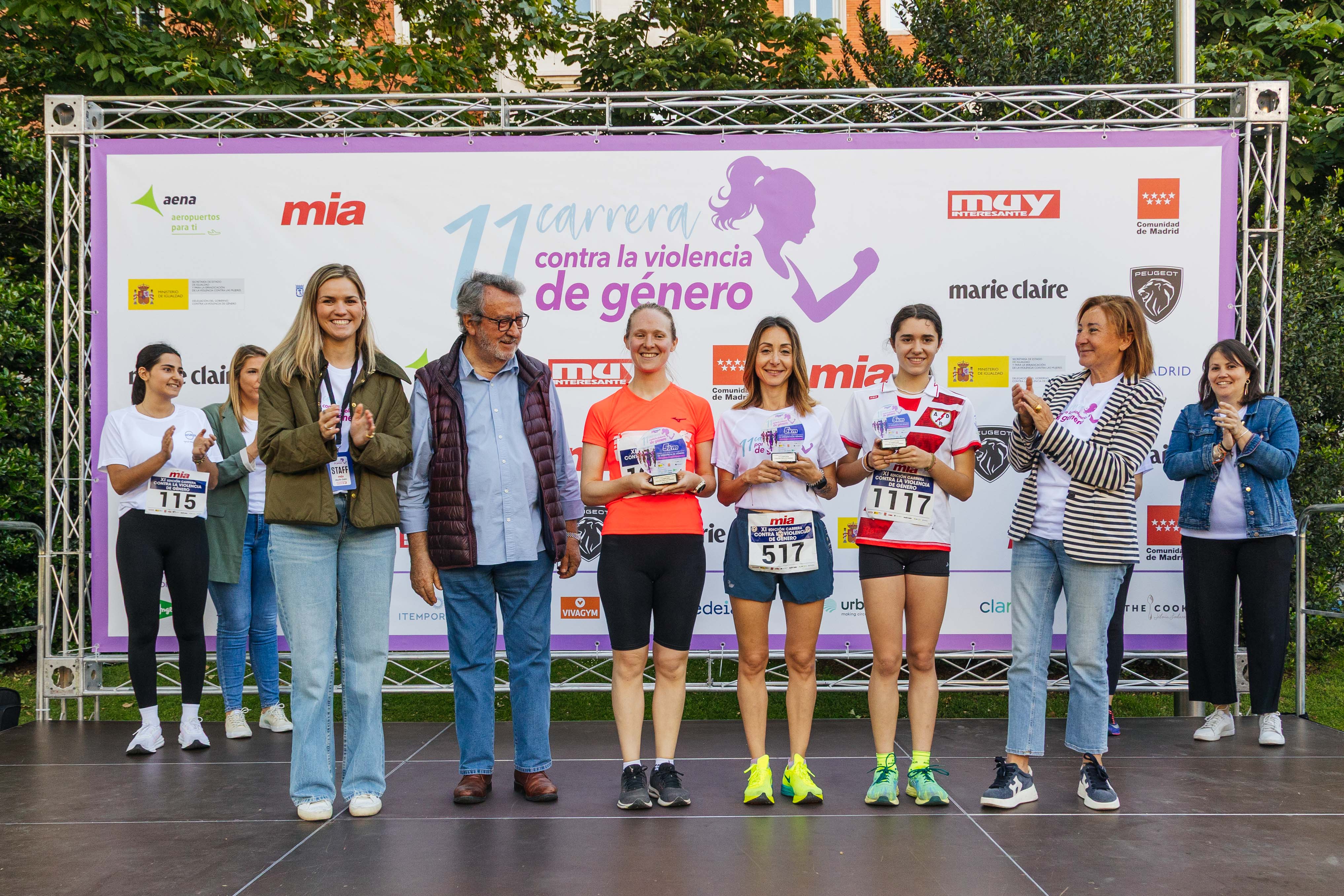 Las mejores fotos de la Carrera Contra la Violencia de Género. Premiación 5