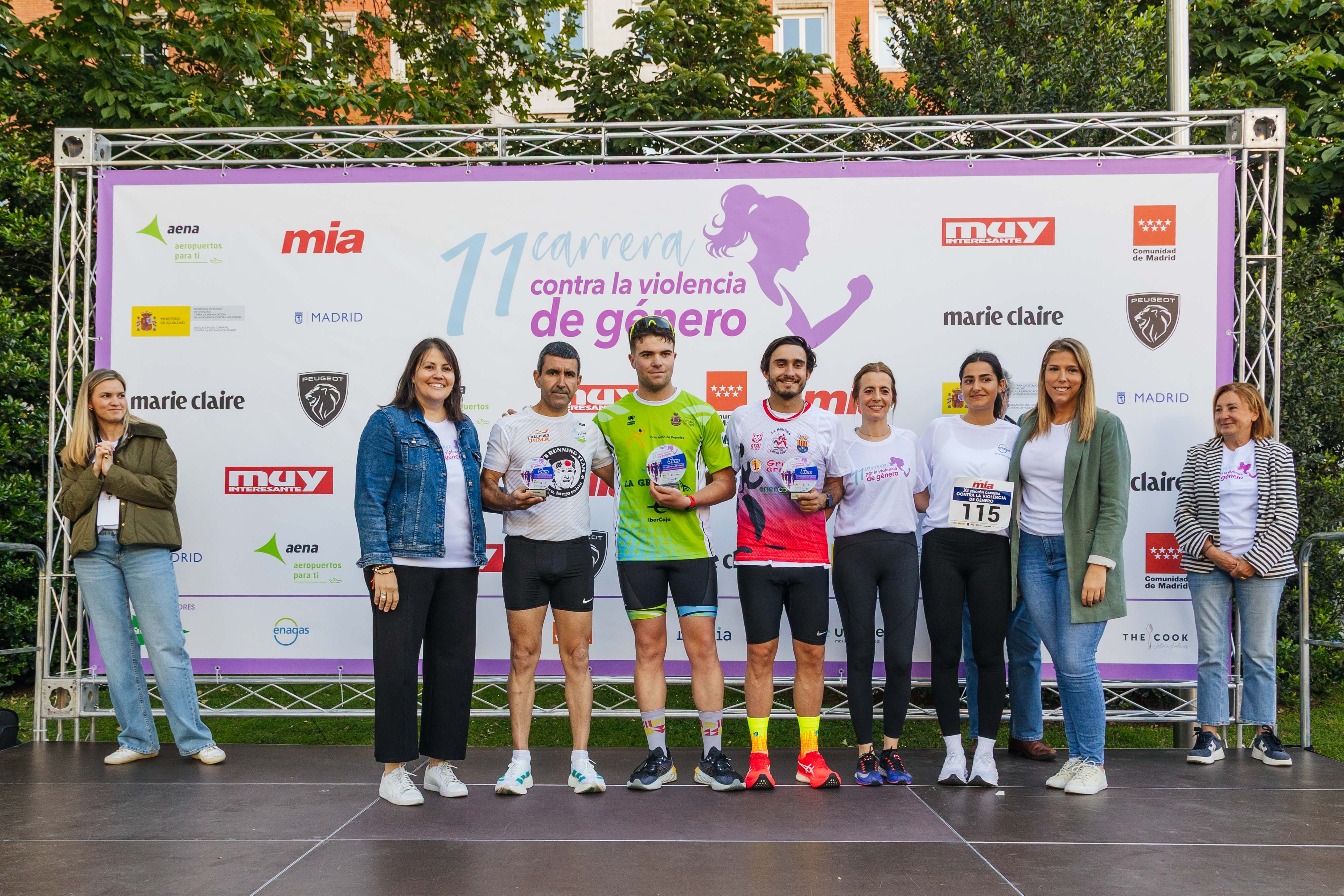 Las mejores fotos de la Carrera Contra la Violencia de Género. Premiación 6