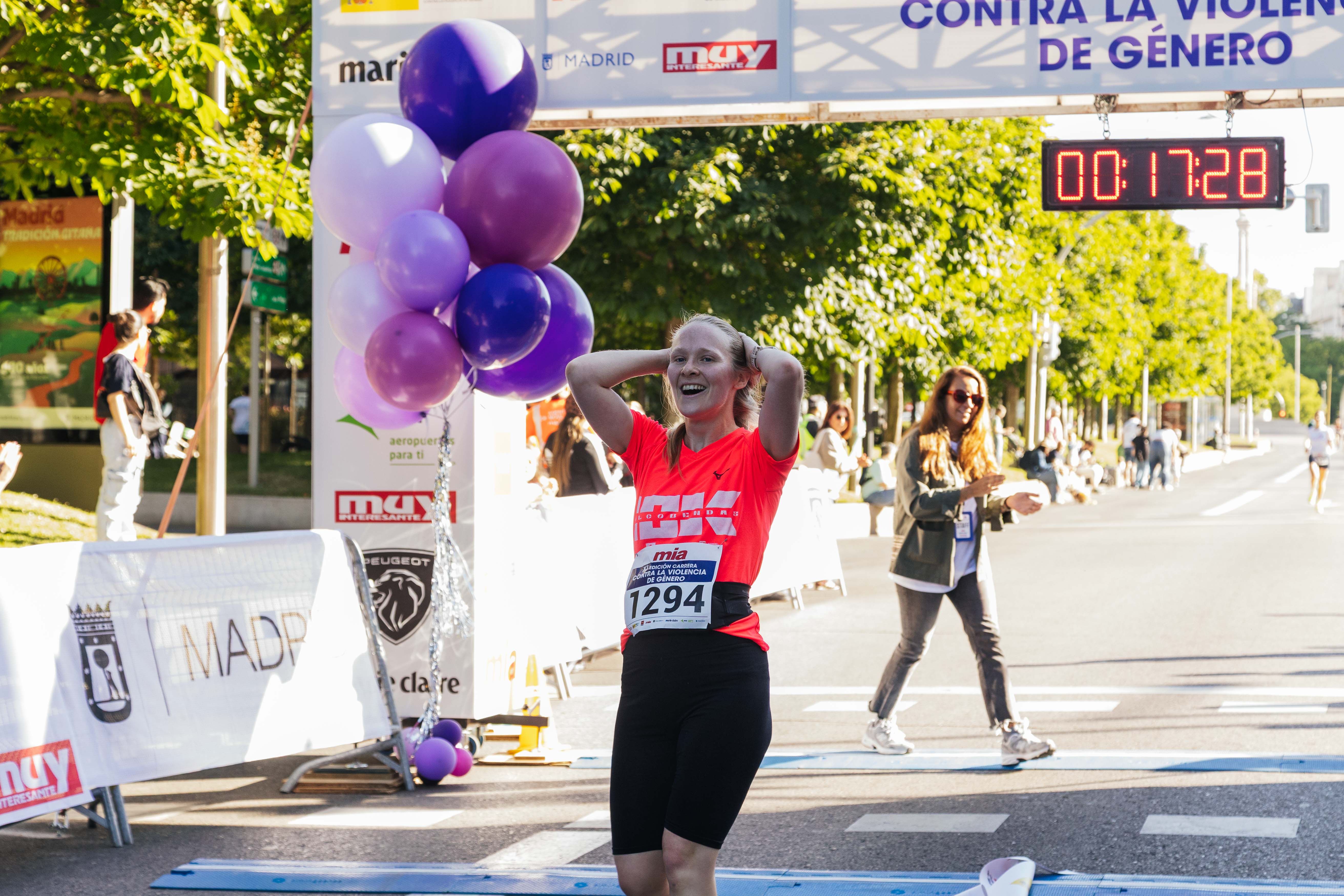Las mejores fotos de la Carrera Contra la Violencia de Género. Meta 24