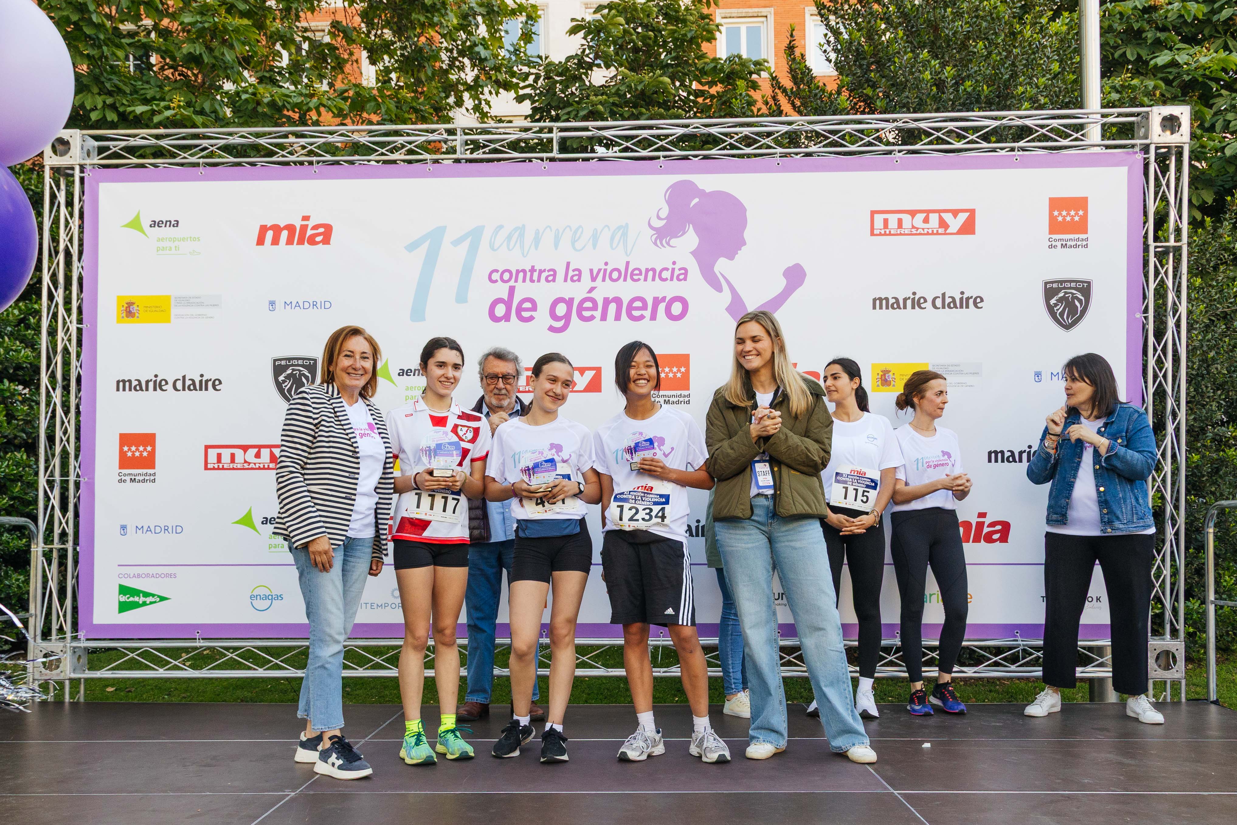 Las mejores fotos de la Carrera Contra la Violencia de Género. Premiación 7