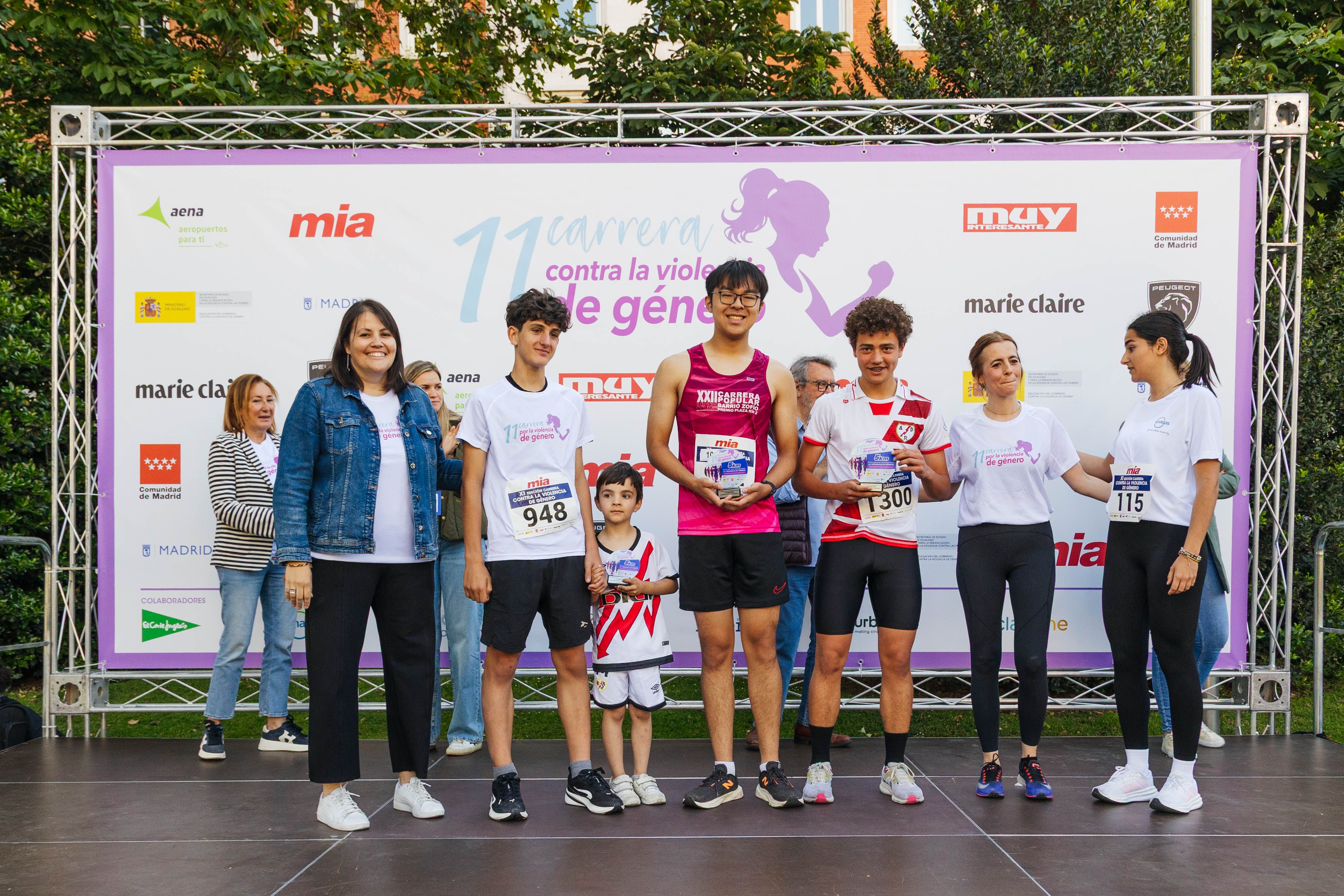 Las mejores fotos de la Carrera Contra la Violencia de Género. Premiación 8