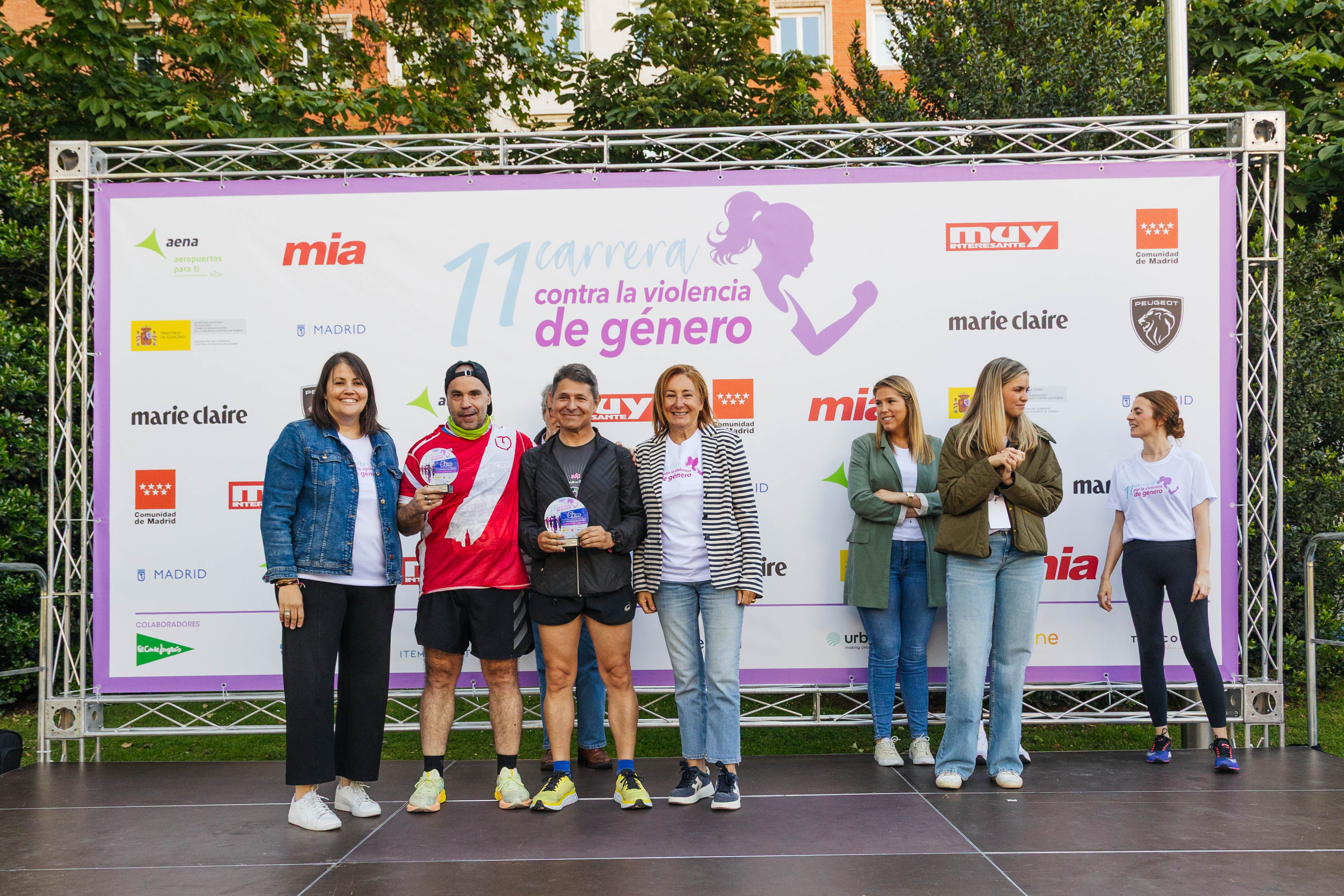 Las mejores fotos de la Carrera Contra la Violencia de Género. Premiación 10