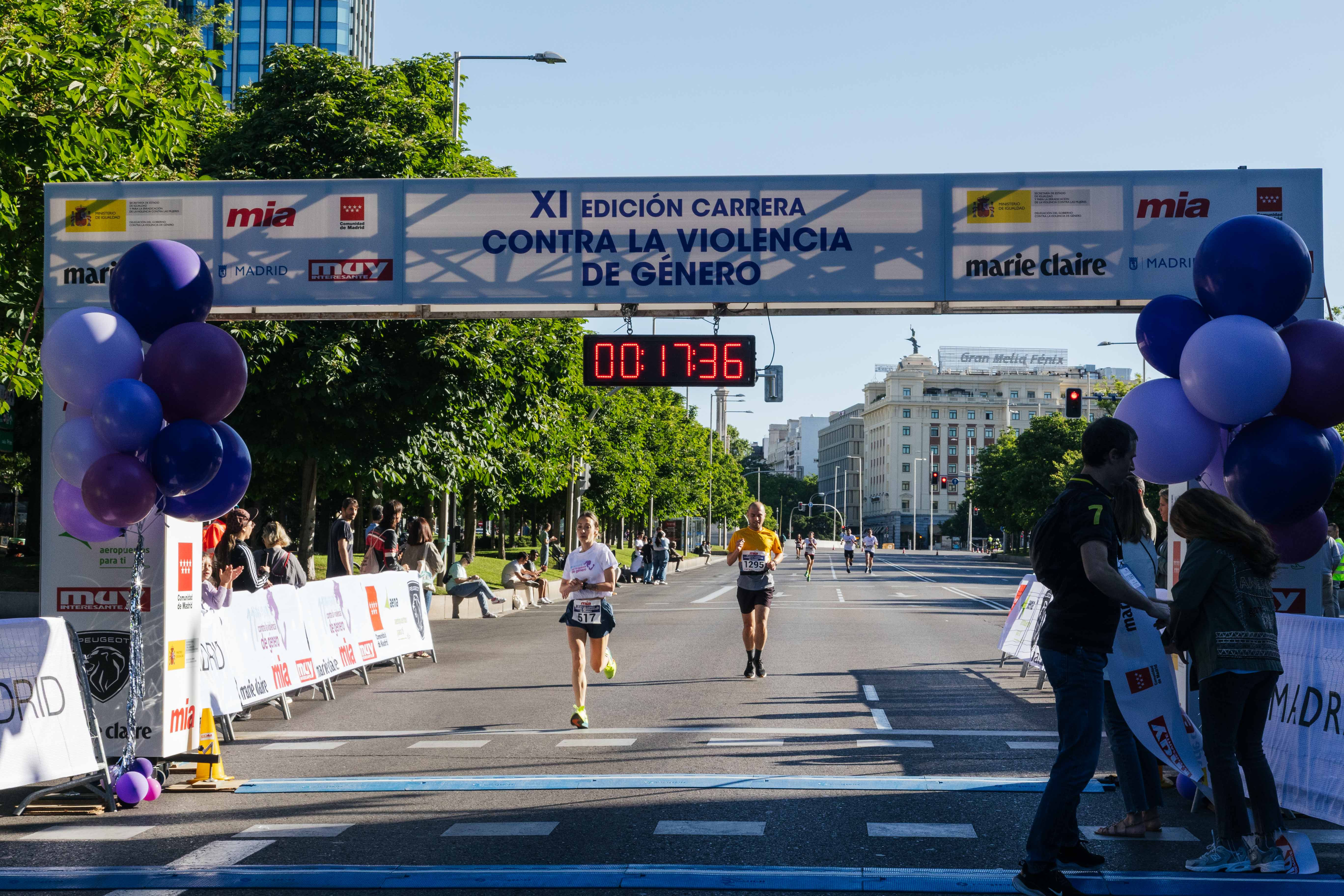 Las mejores fotos de la Carrera Contra la Violencia de Género. Meta 27