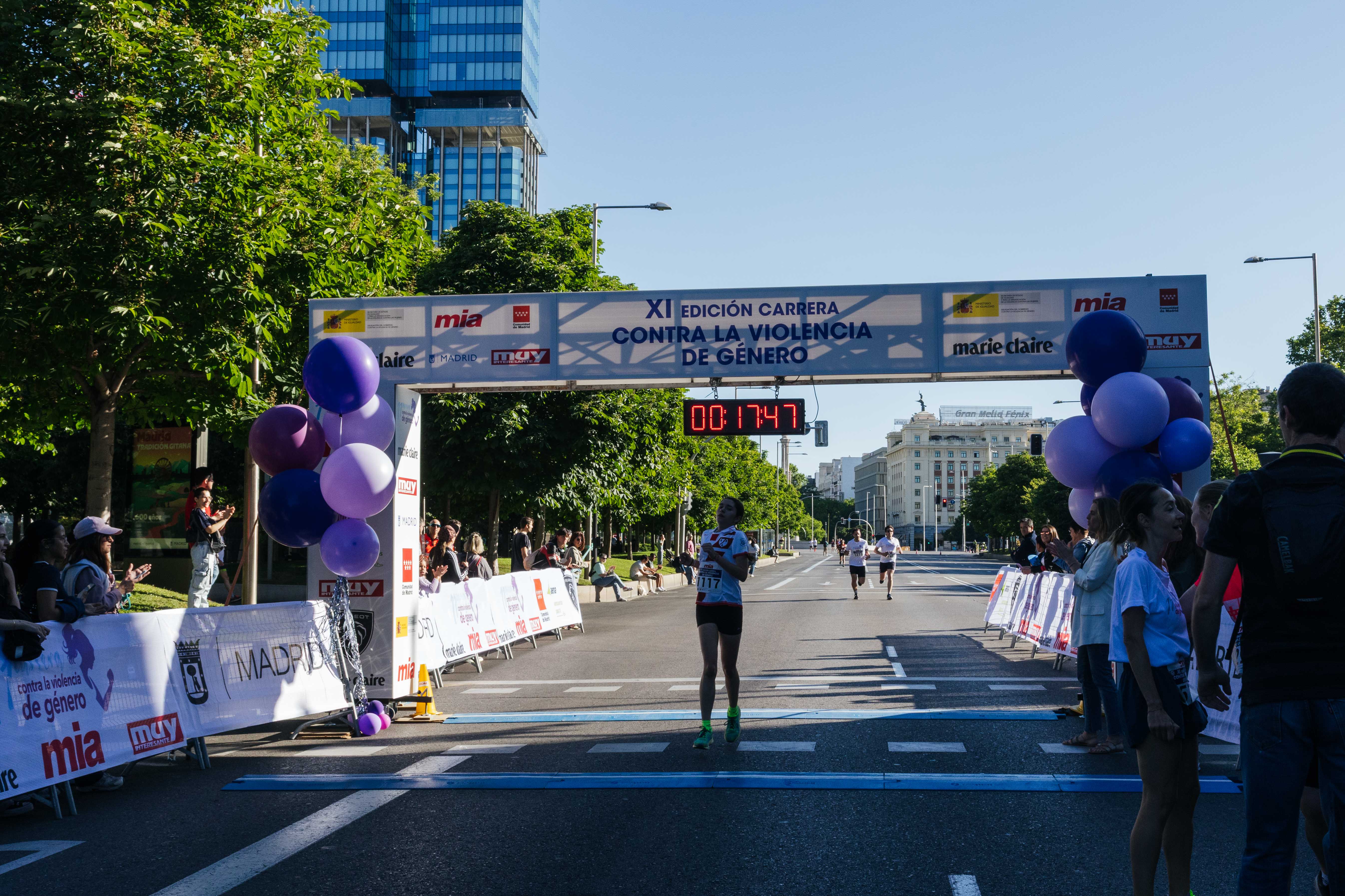 Las mejores fotos de la Carrera Contra la Violencia de Género. Meta 32