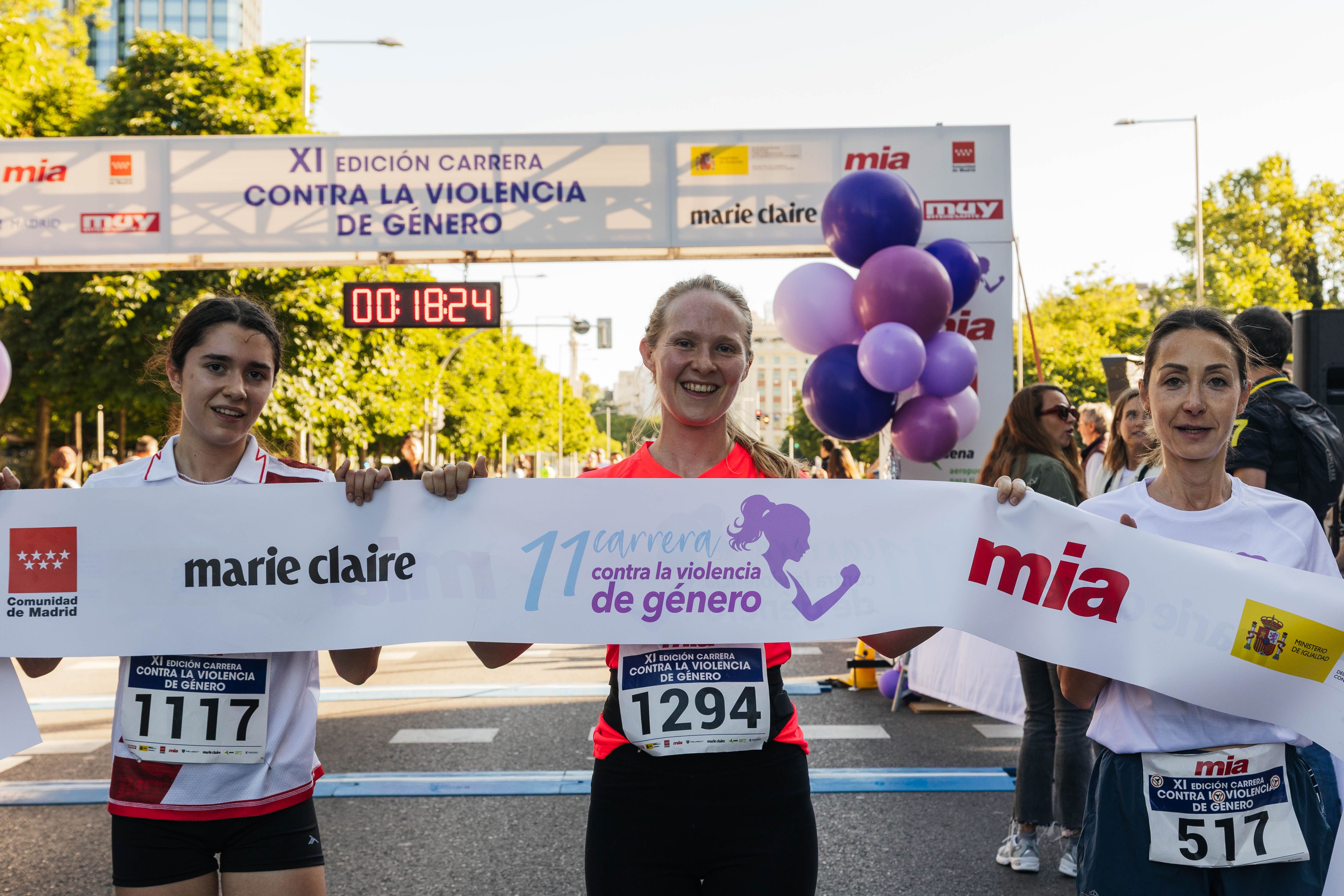 Las mejores fotos de la Carrera Contra la Violencia de Género. Meta 39