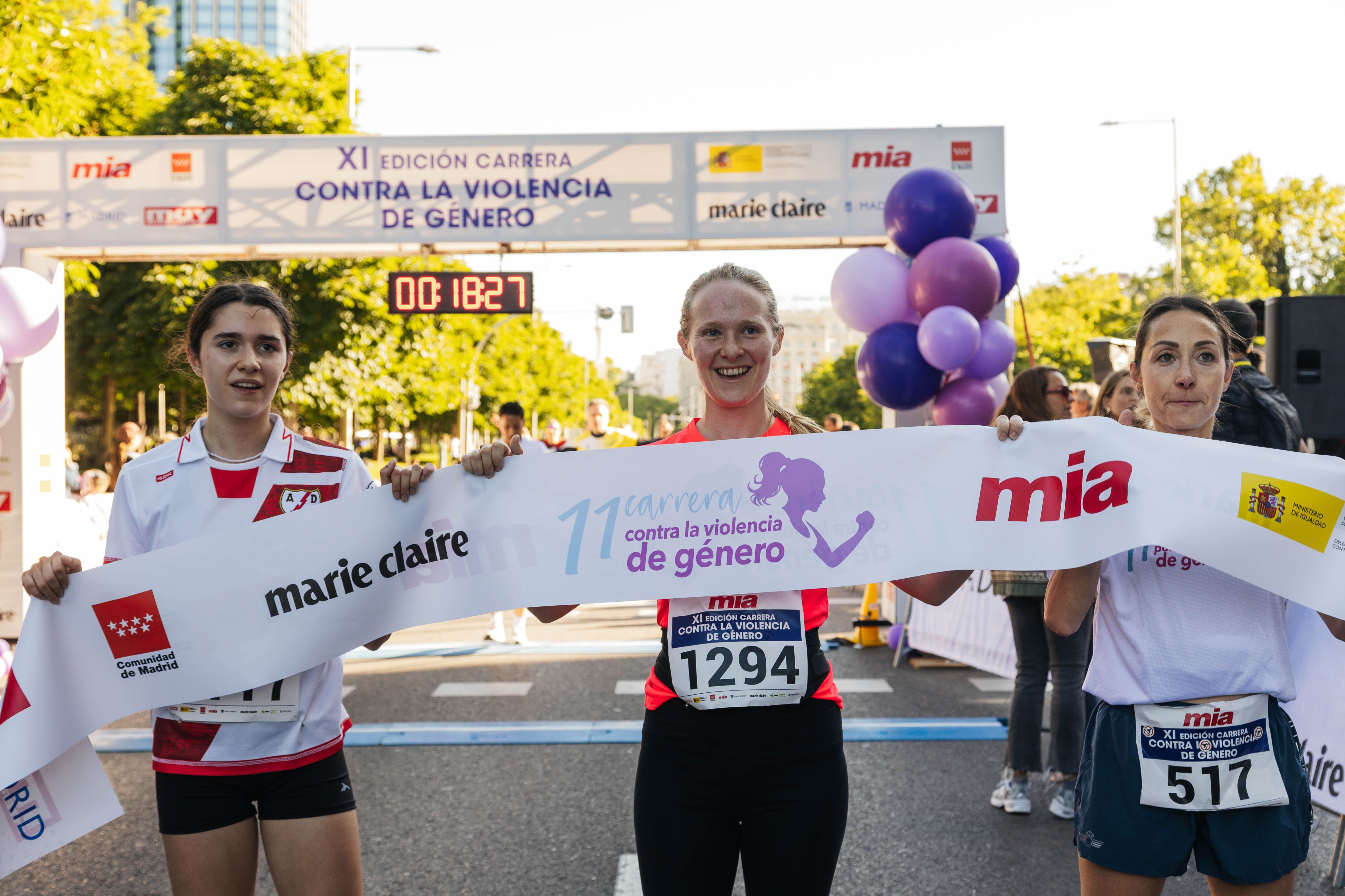 Las mejores fotos de la Carrera Contra la Violencia de Género. Meta 41