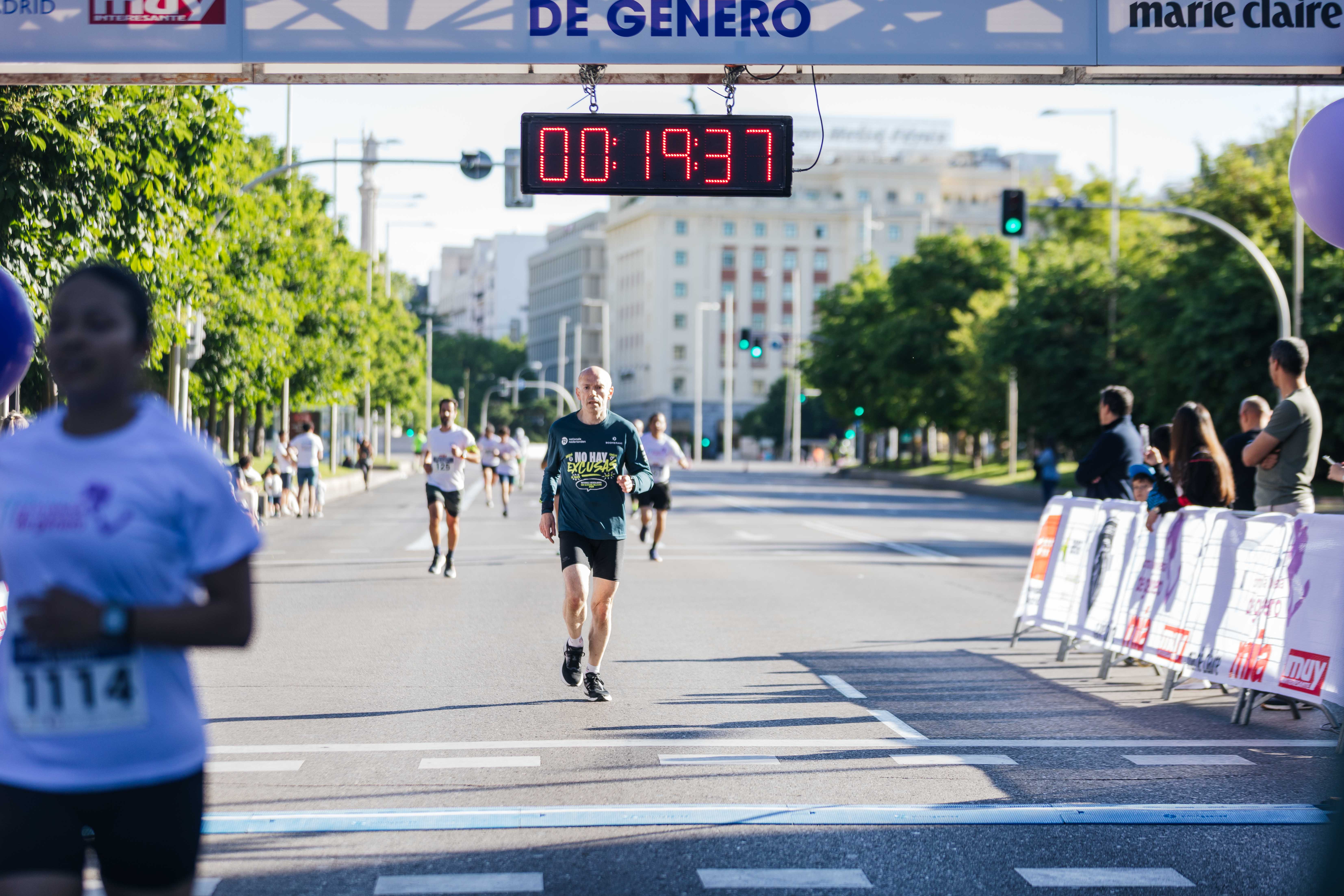 Las mejores fotos de la Carrera Contra la Violencia de Género. Meta 50