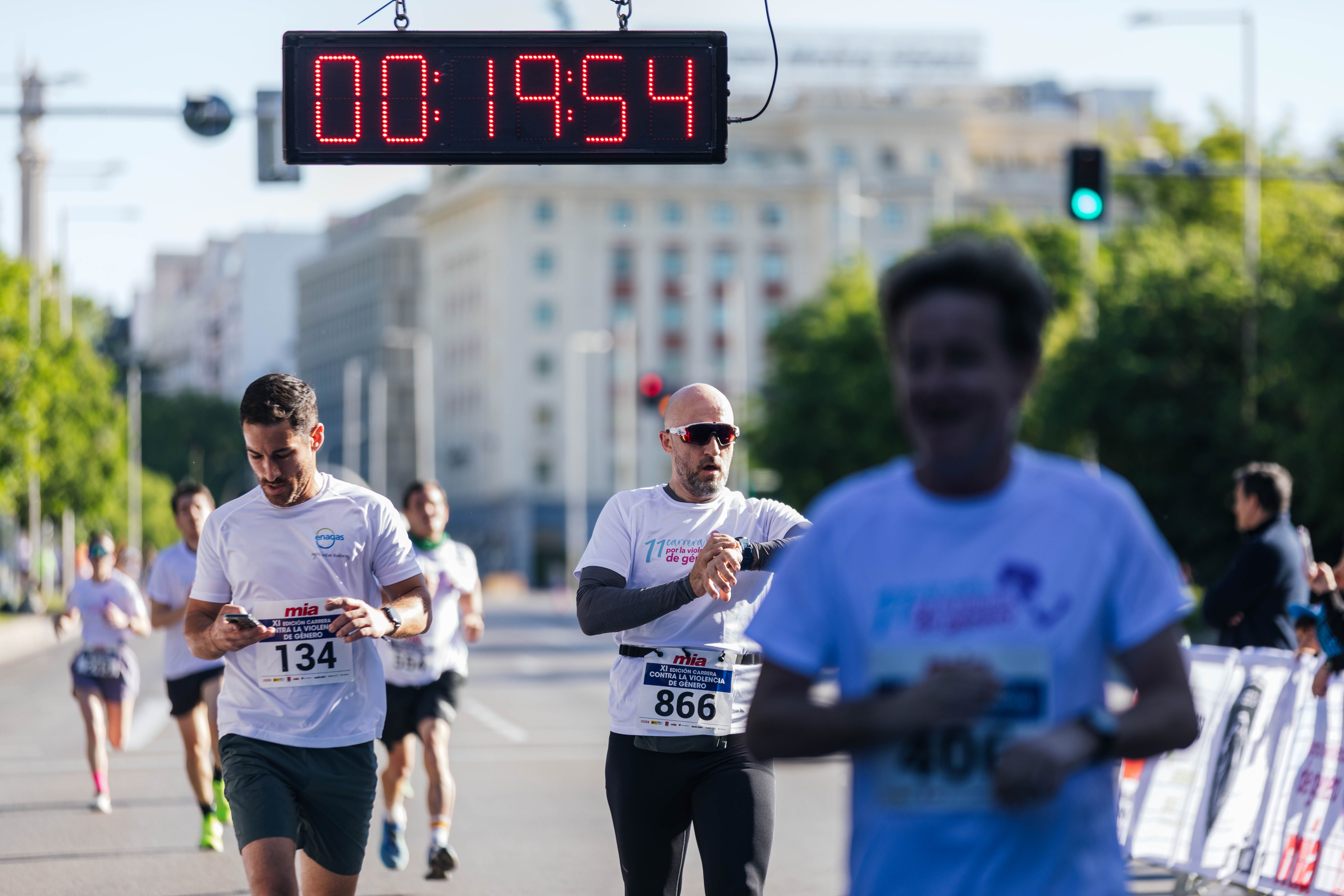 Las mejores fotos de la Carrera Contra la Violencia de Género. Meta 54