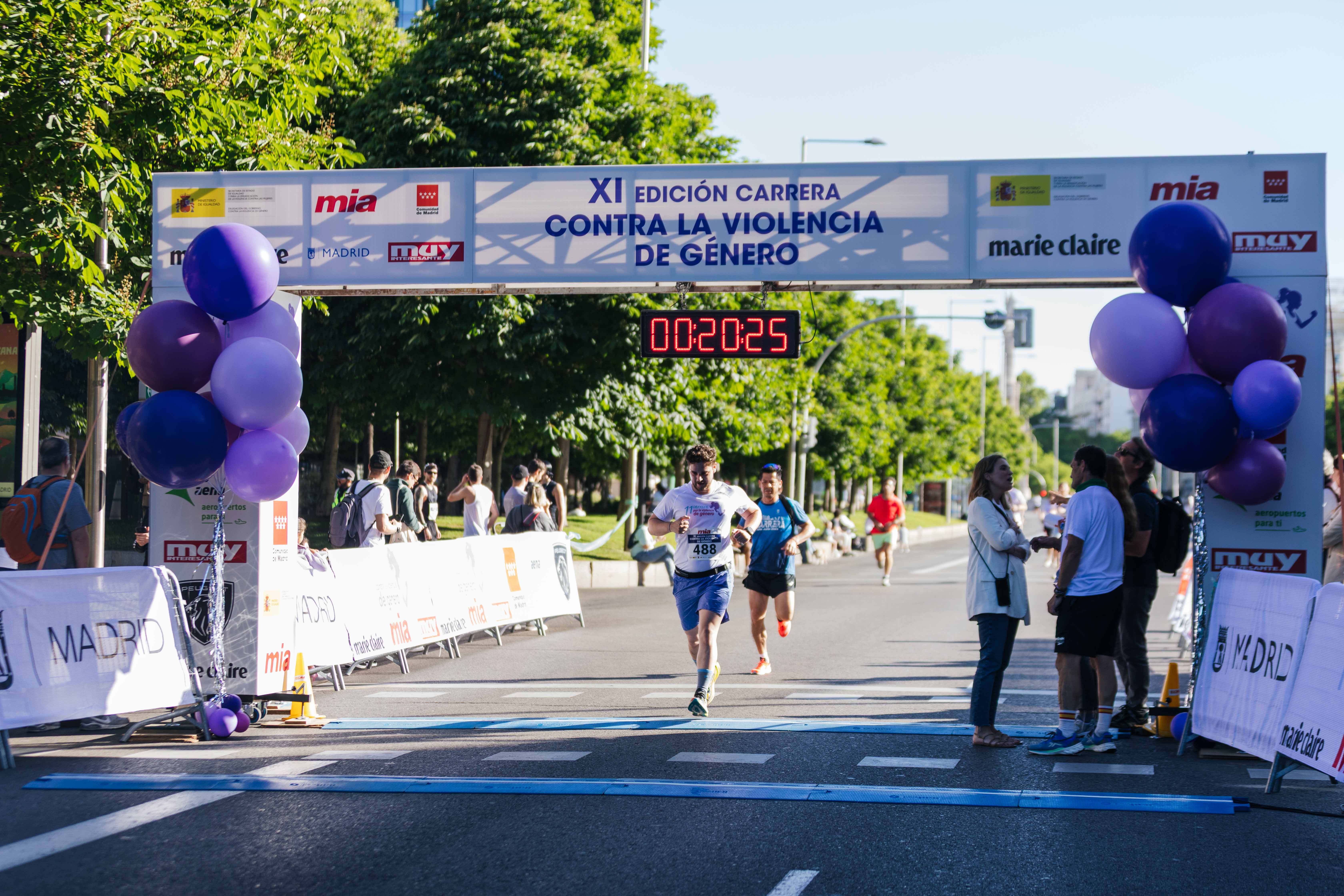 Las mejores fotos de la Carrera Contra la Violencia de Género. Meta 59