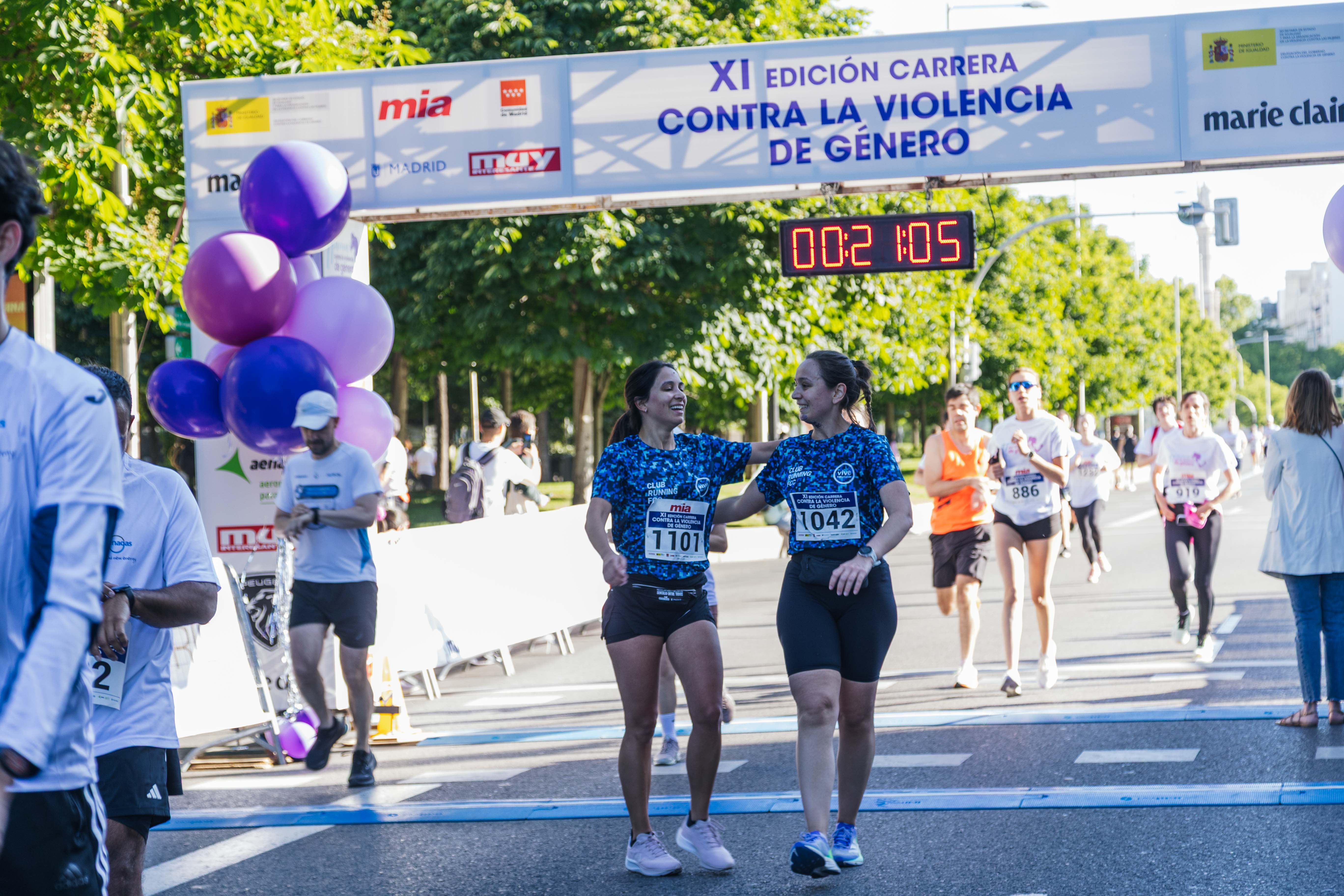 Las mejores fotos de la Carrera Contra la Violencia de Género. Meta 60
