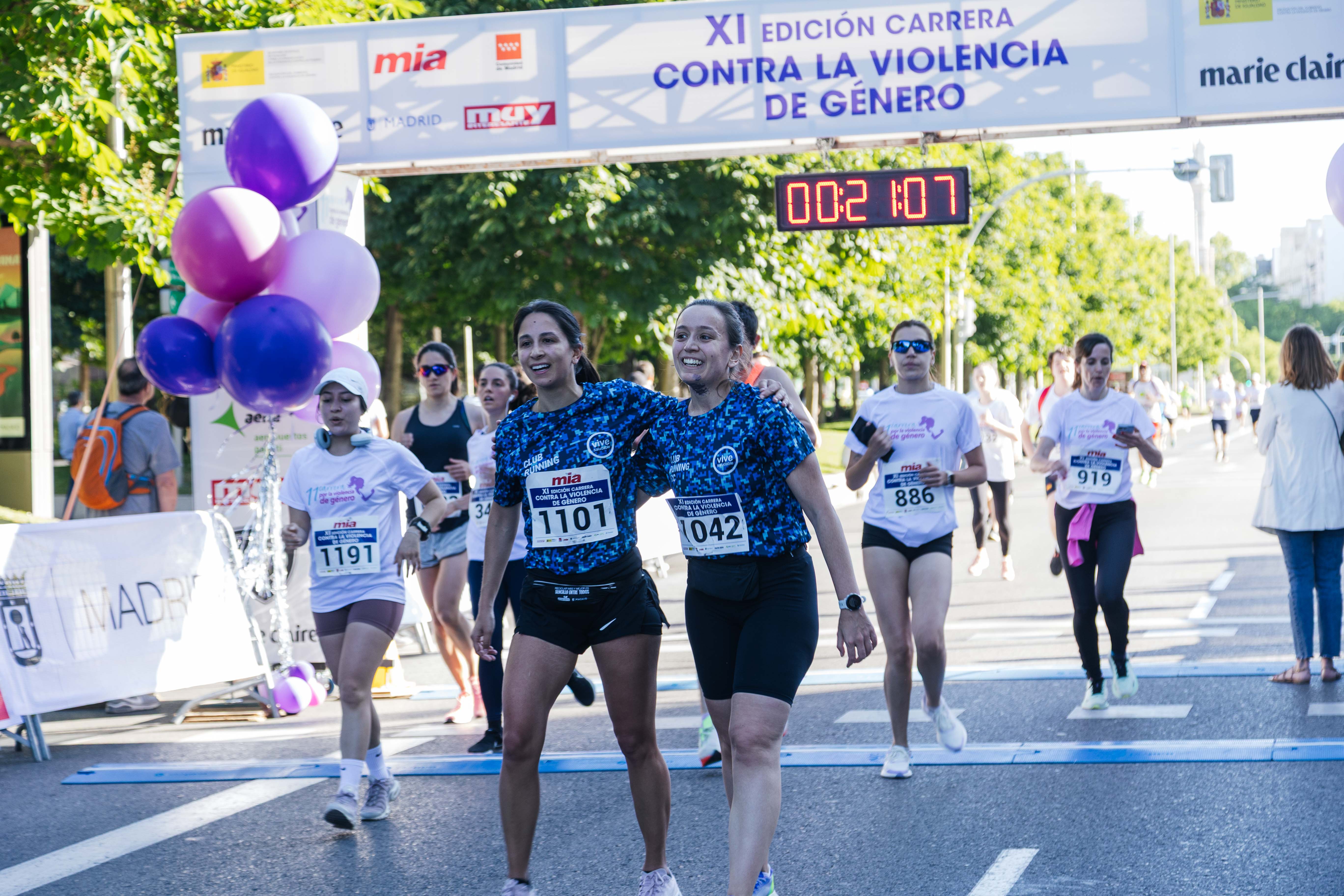 Las mejores fotos de la Carrera Contra la Violencia de Género. Meta 61