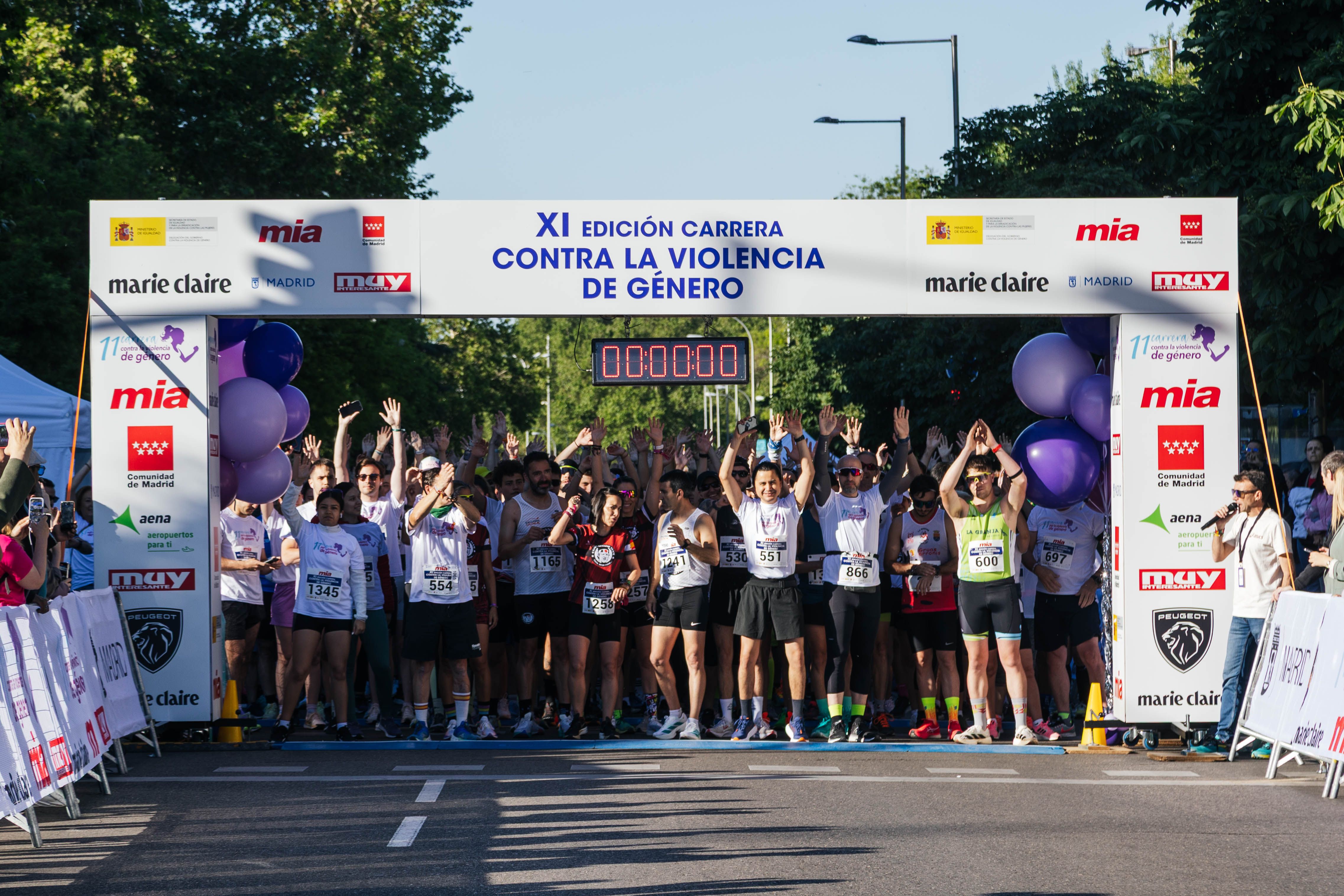 Las mejores fotos de la Carrera Contra la Violencia de Género. Salida. 89