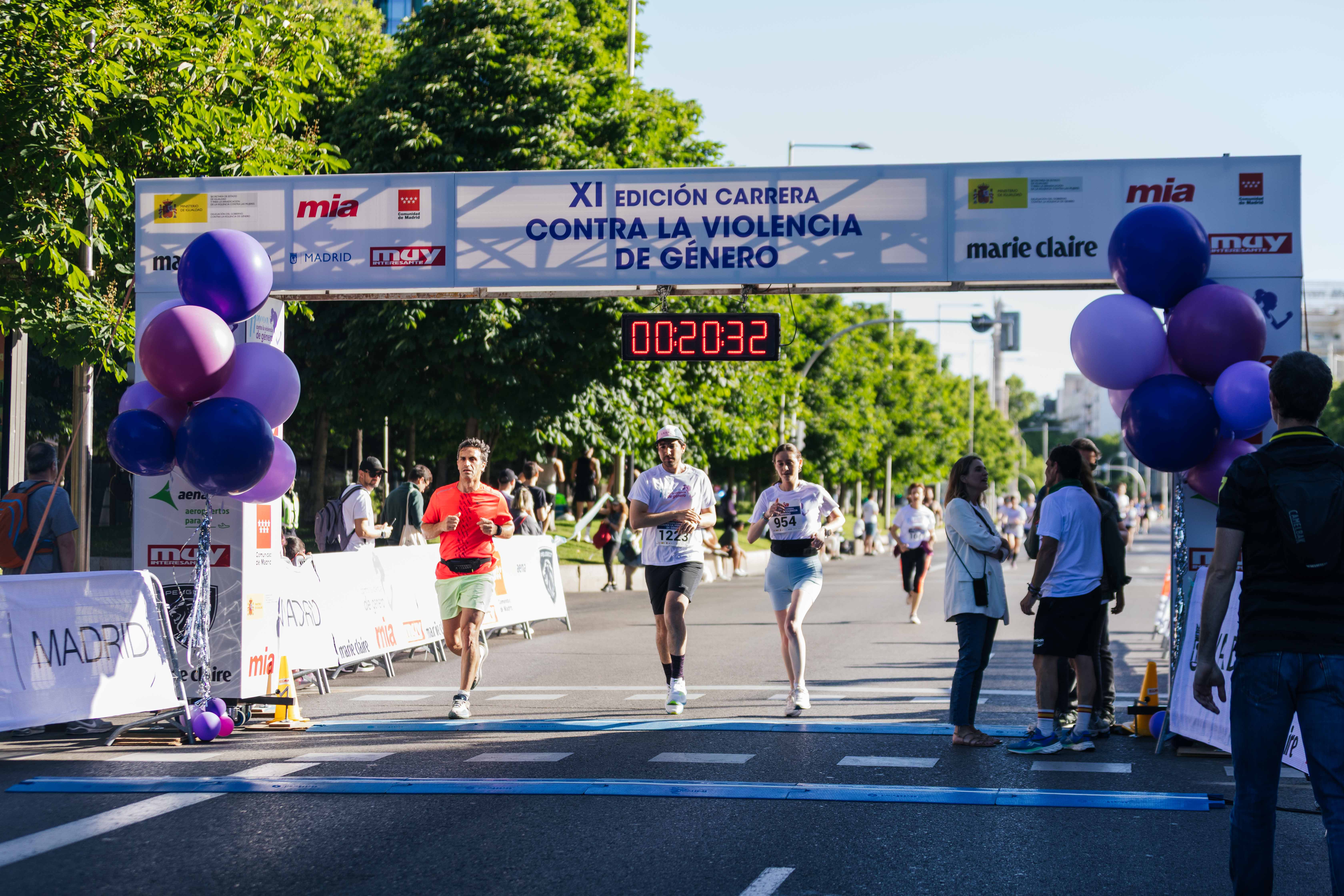 Las mejores fotos de la Carrera Contra la Violencia de Género. Meta 63