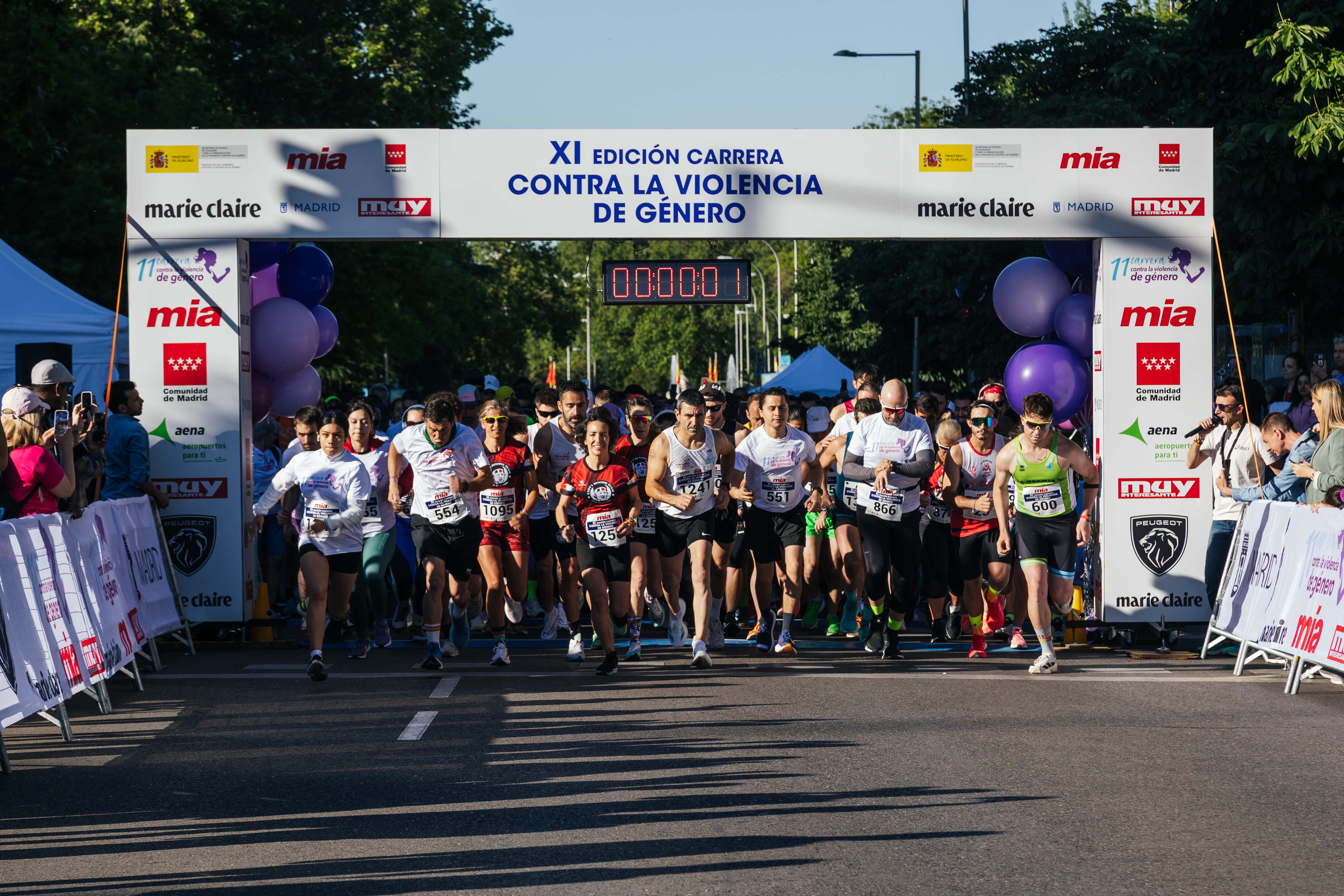 Las mejores fotos de la Carrera Contra la Violencia de Género. Salida. 91