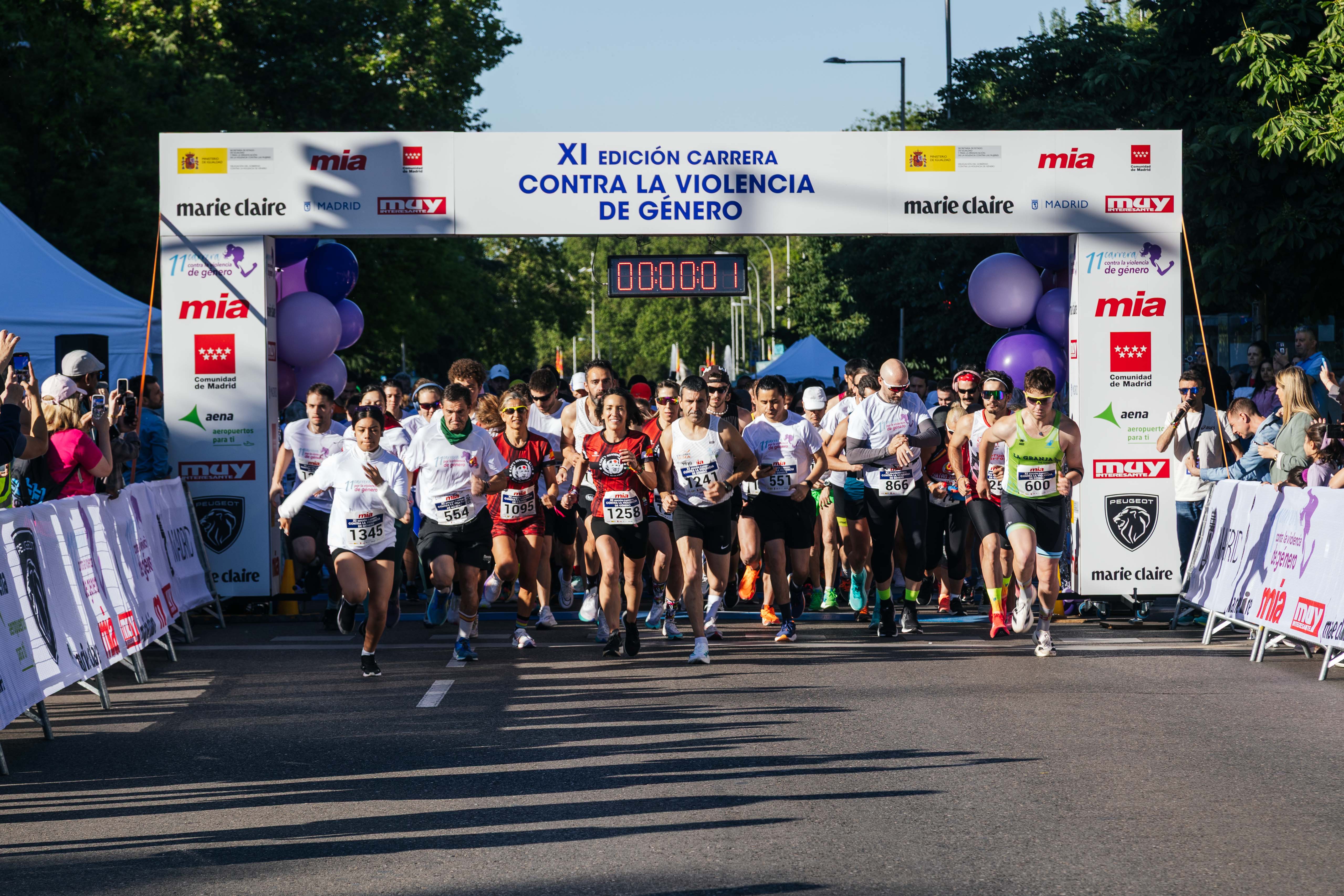 Las mejores fotos de la Carrera Contra la Violencia de Género. Salida. 92