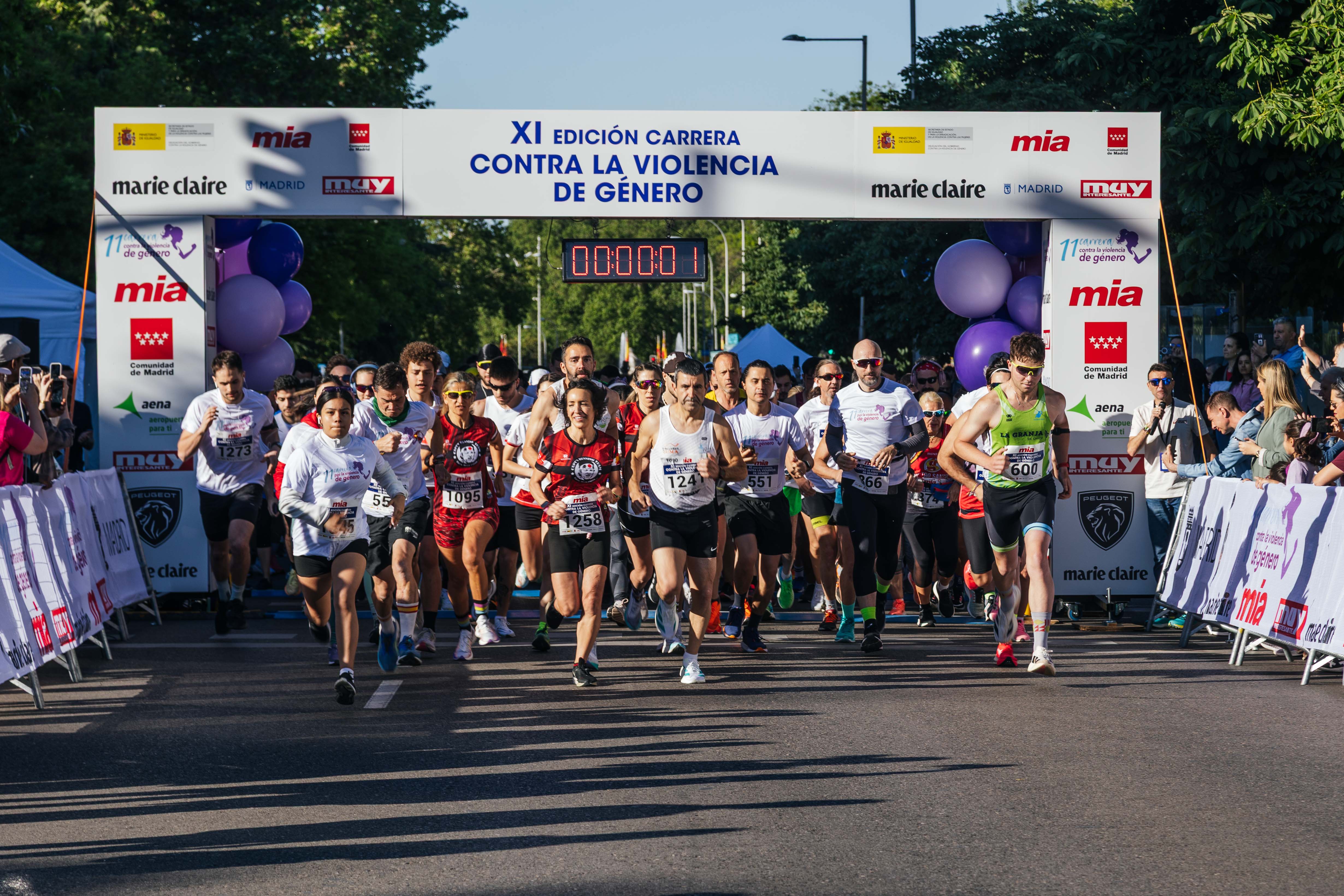 Las mejores fotos de la Carrera Contra la Violencia de Género. Salida. 93