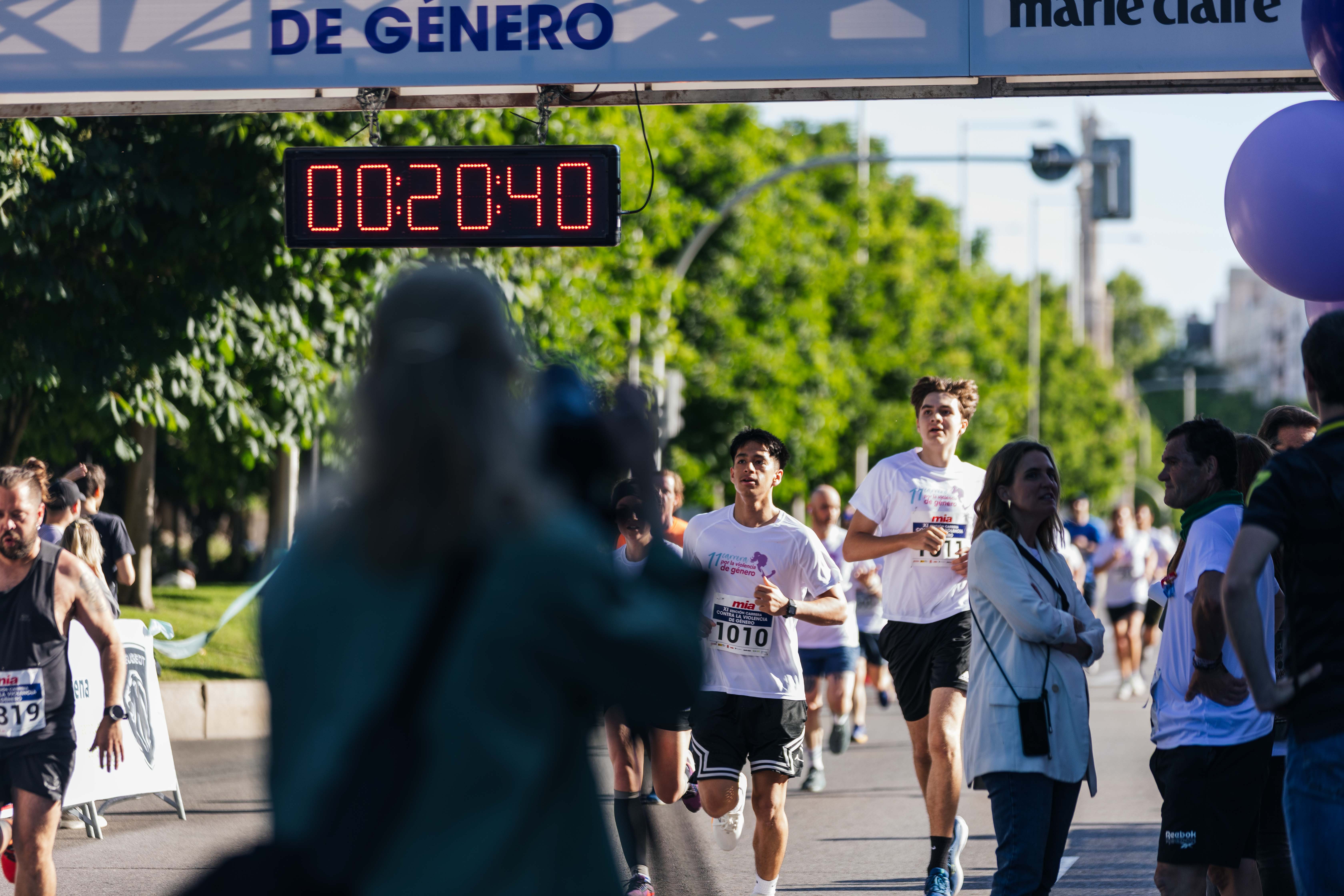 Las mejores fotos de la Carrera Contra la Violencia de Género. Meta 66