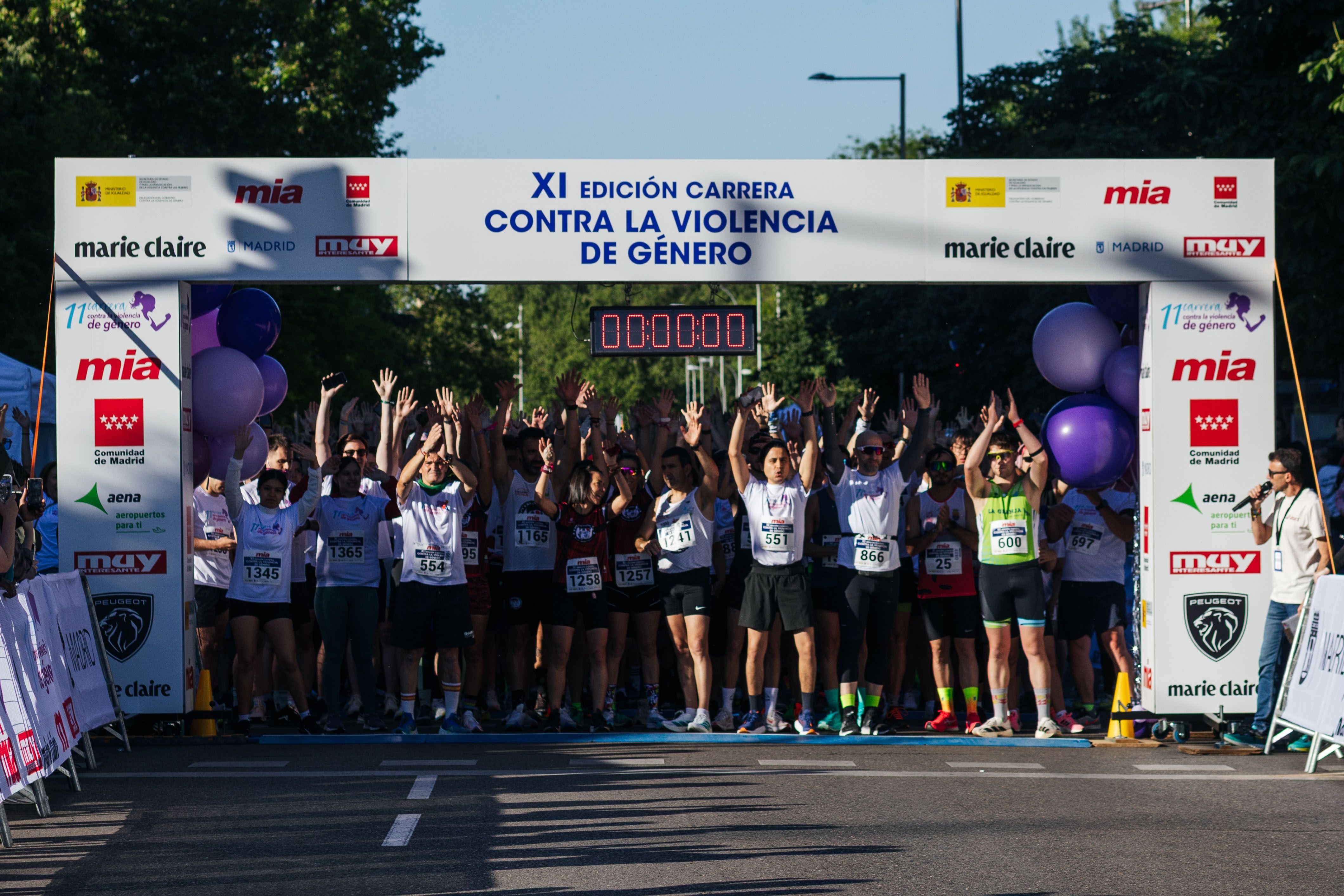 Las mejores fotos de la Carrera Contra la Violencia de Género. Salida. 95