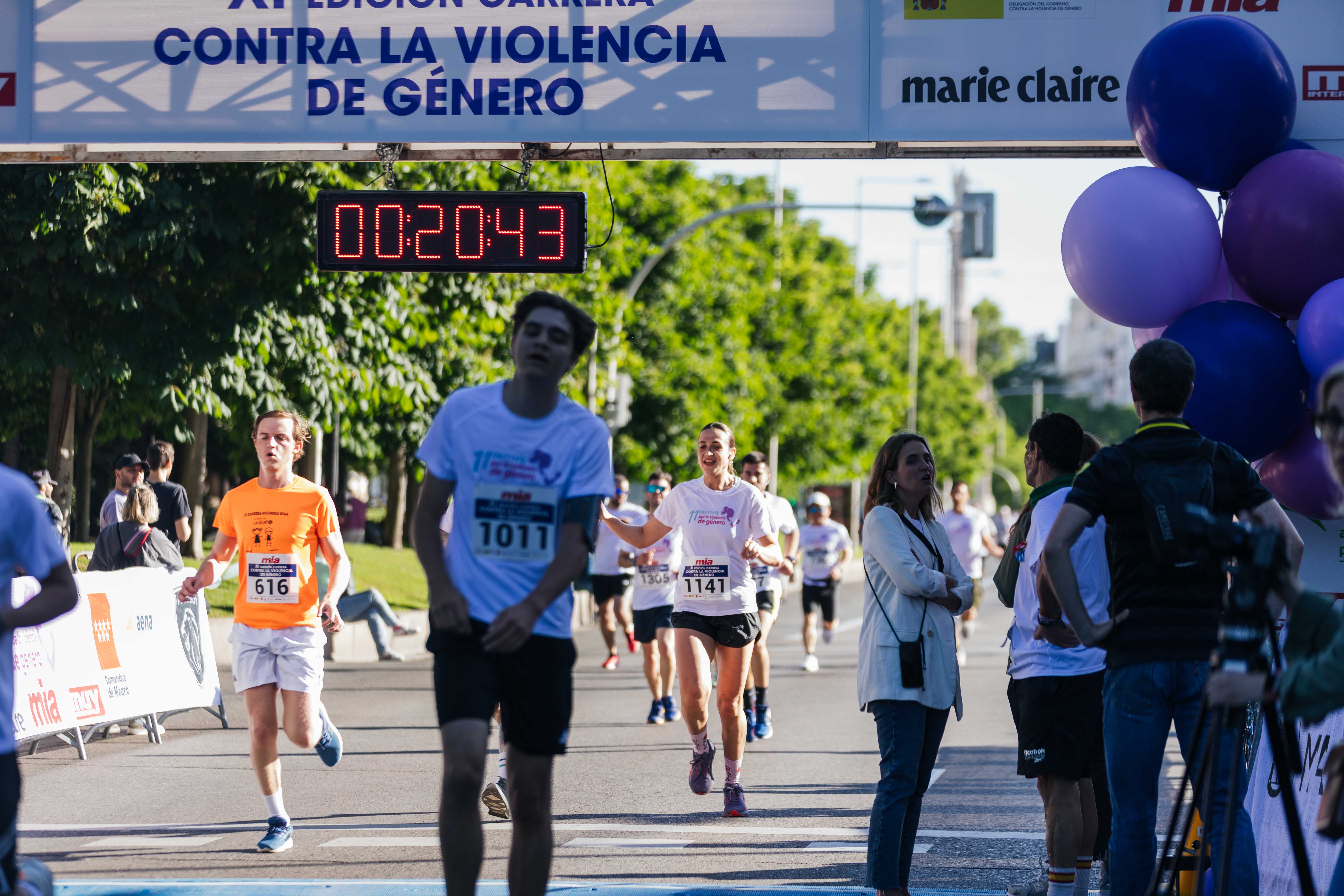 Las mejores fotos de la Carrera Contra la Violencia de Género. Meta 67