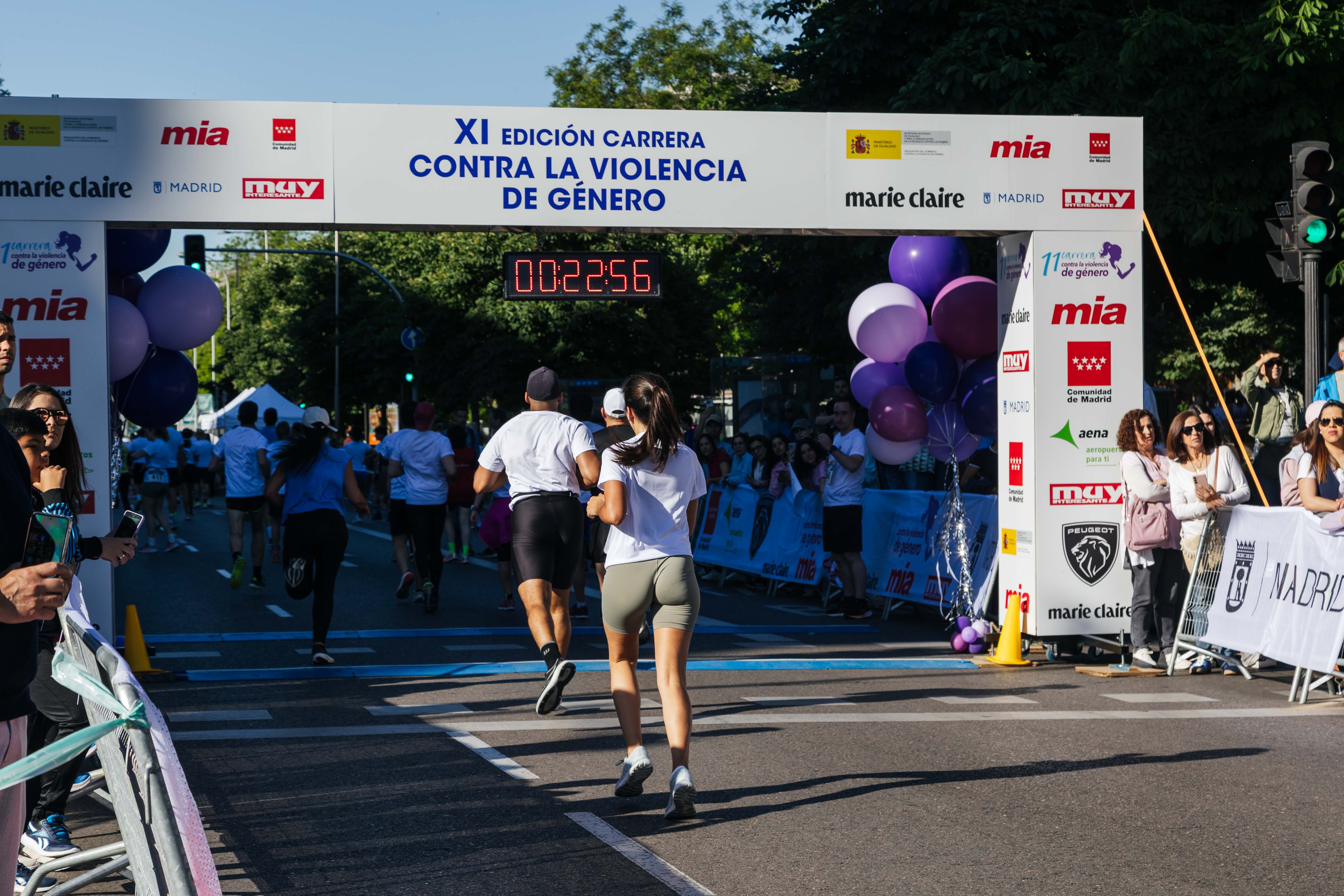 Las mejores fotos de la Carrera Contra la Violencia de Género. Meta 70