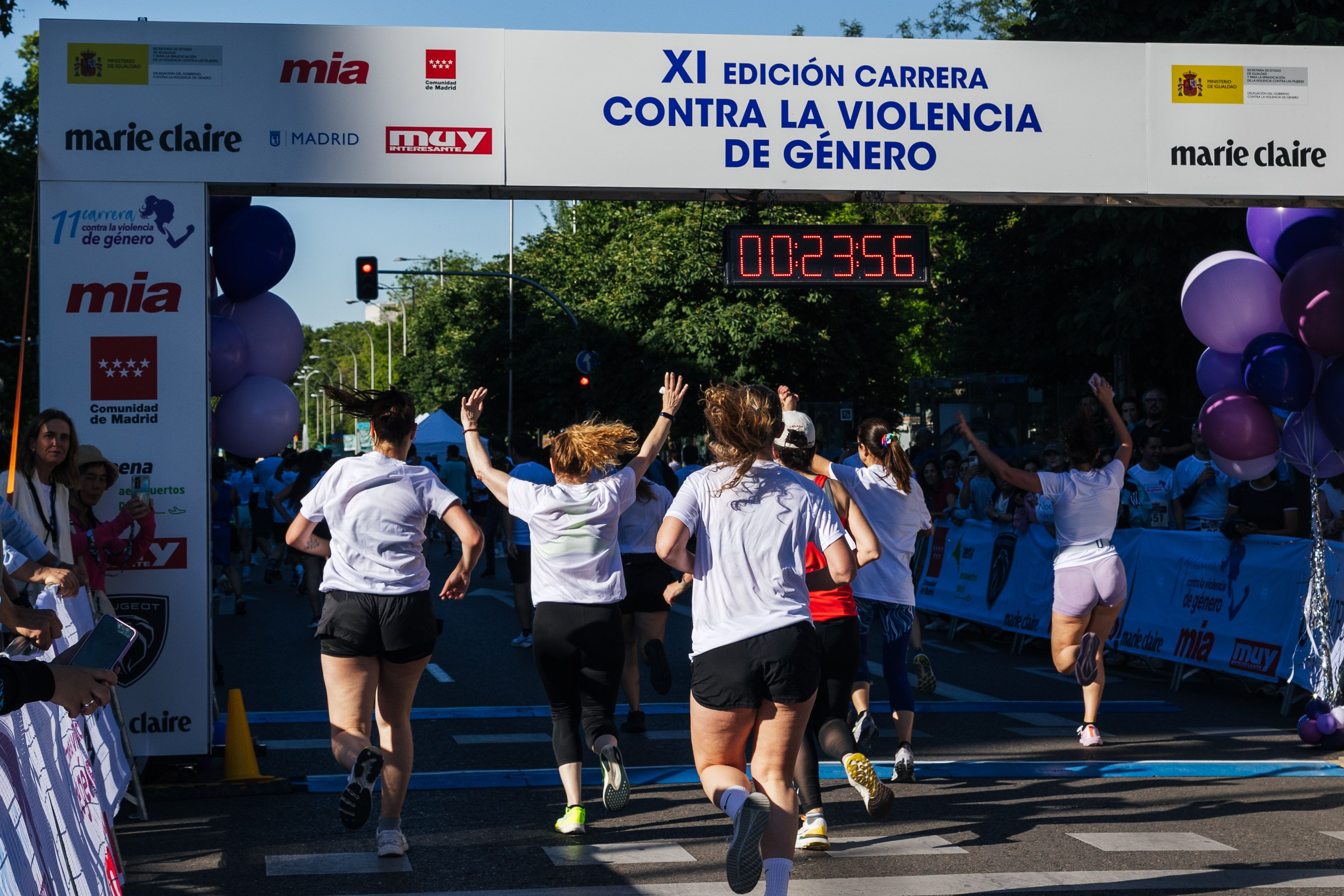 Las mejores fotos de la Carrera Contra la Violencia de Género. Meta 77