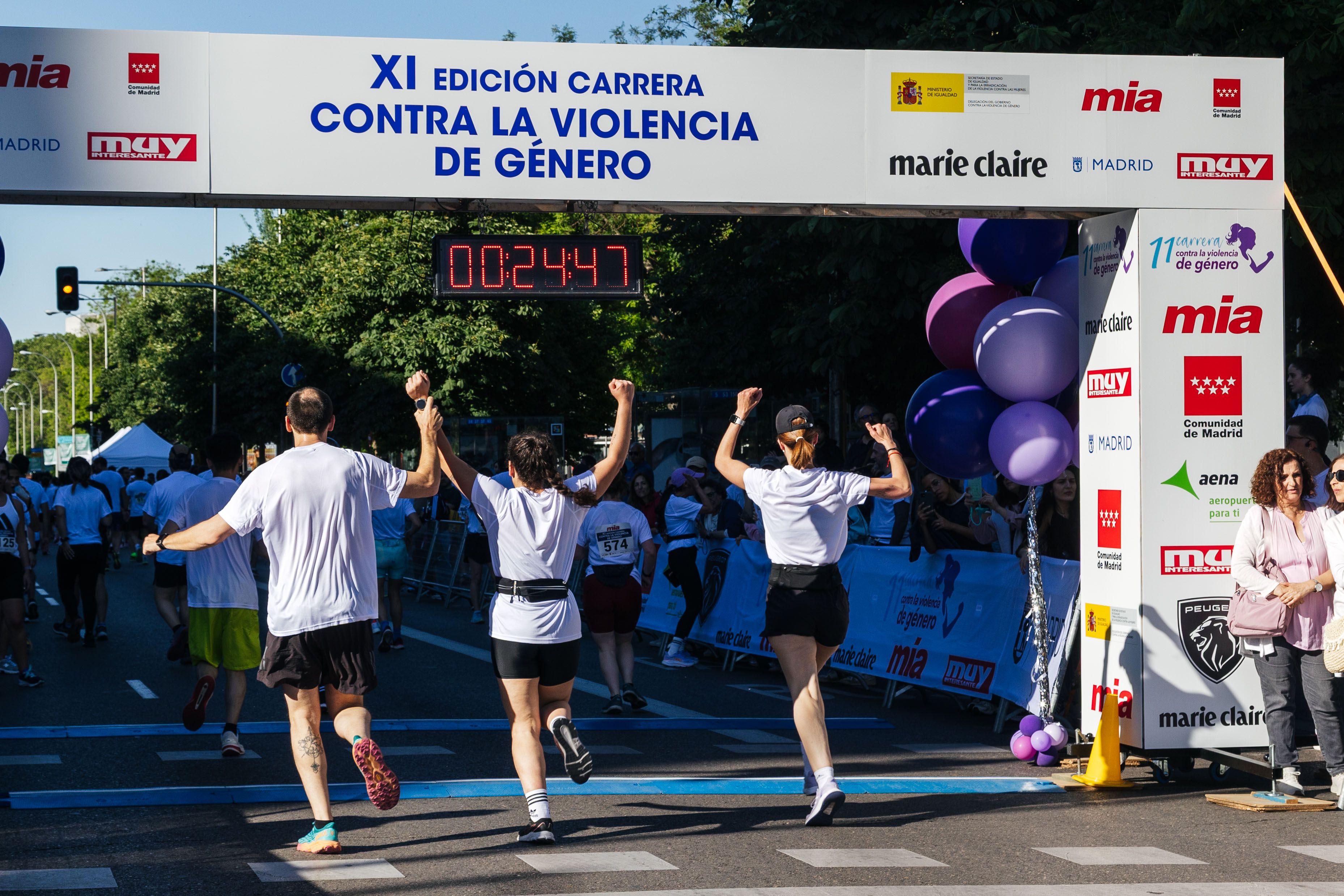 Las mejores fotos de la Carrera Contra la Violencia de Género. Meta 79