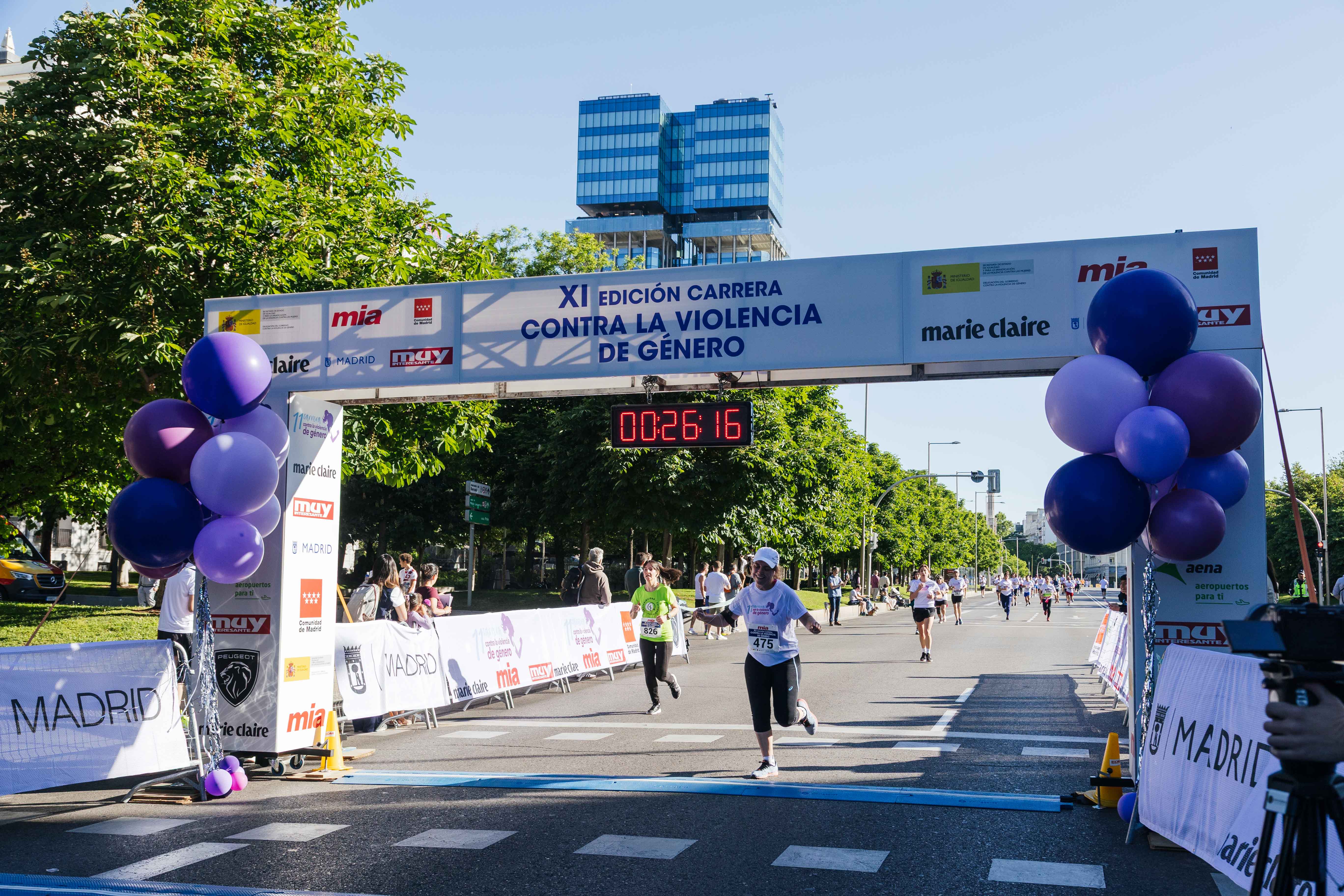 Las mejores fotos de la Carrera Contra la Violencia de Género. Meta 81