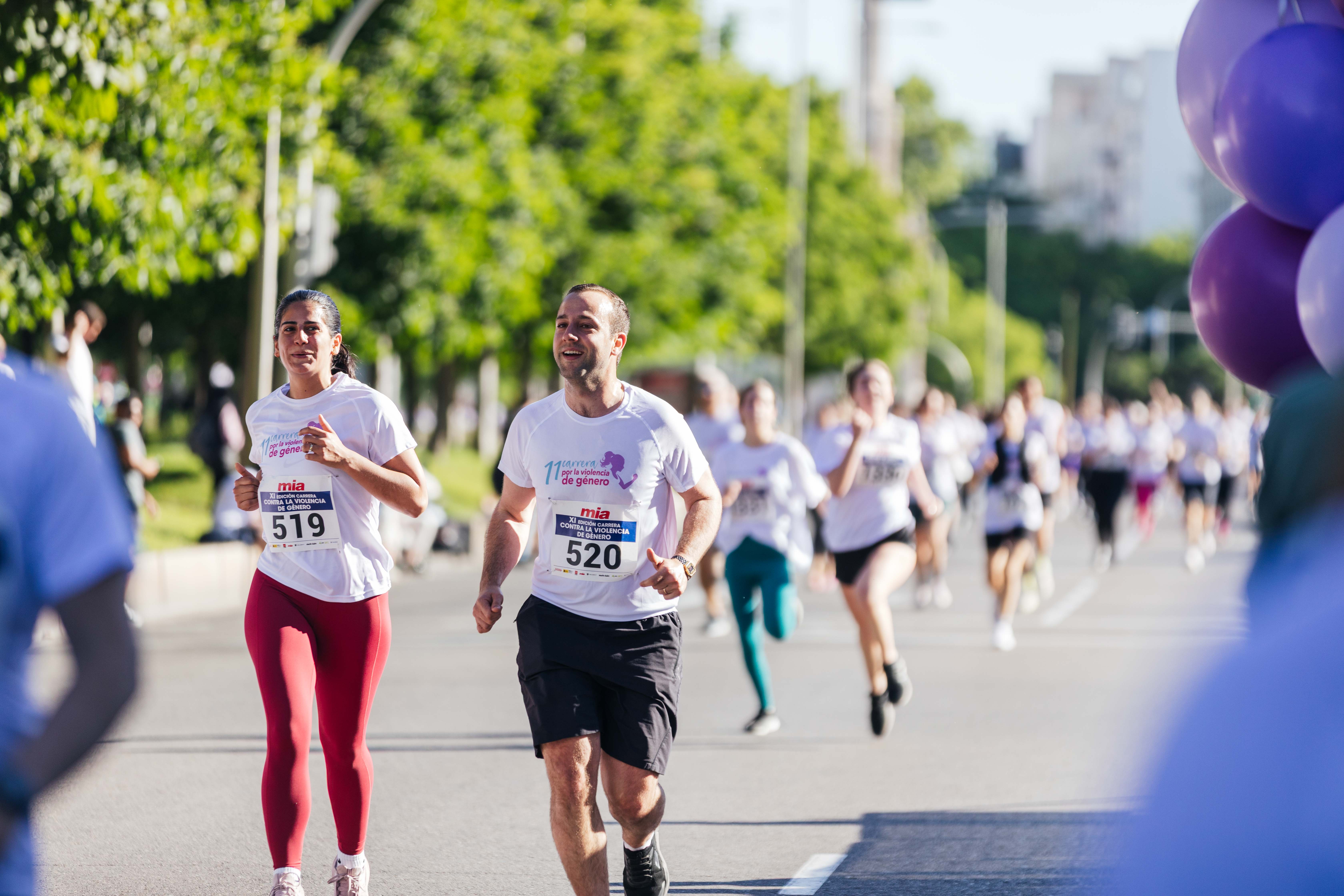Las mejores fotos de la Carrera Contra la Violencia de Género. Meta 88