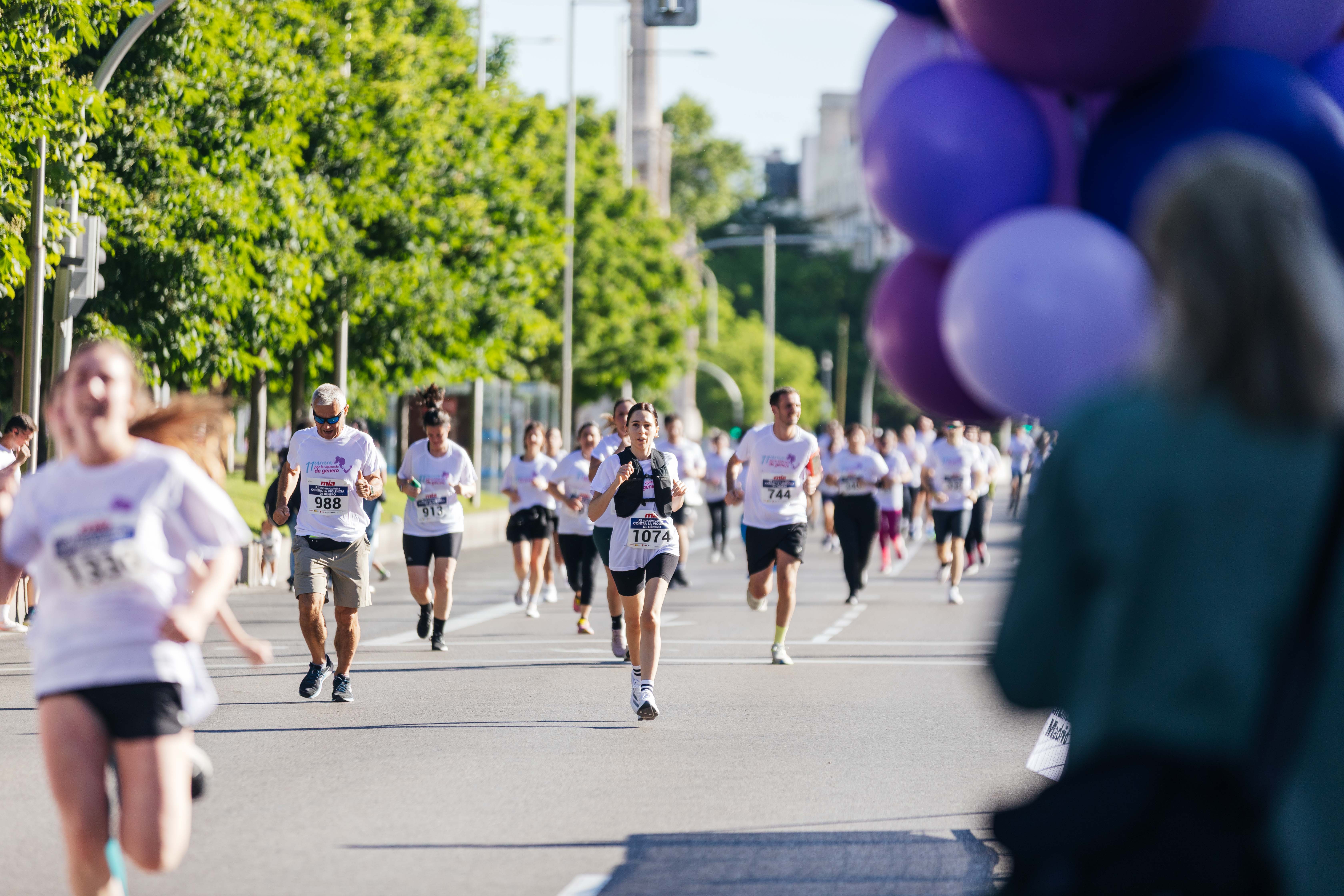 Las mejores fotos de la Carrera Contra la Violencia de Género. Meta 90