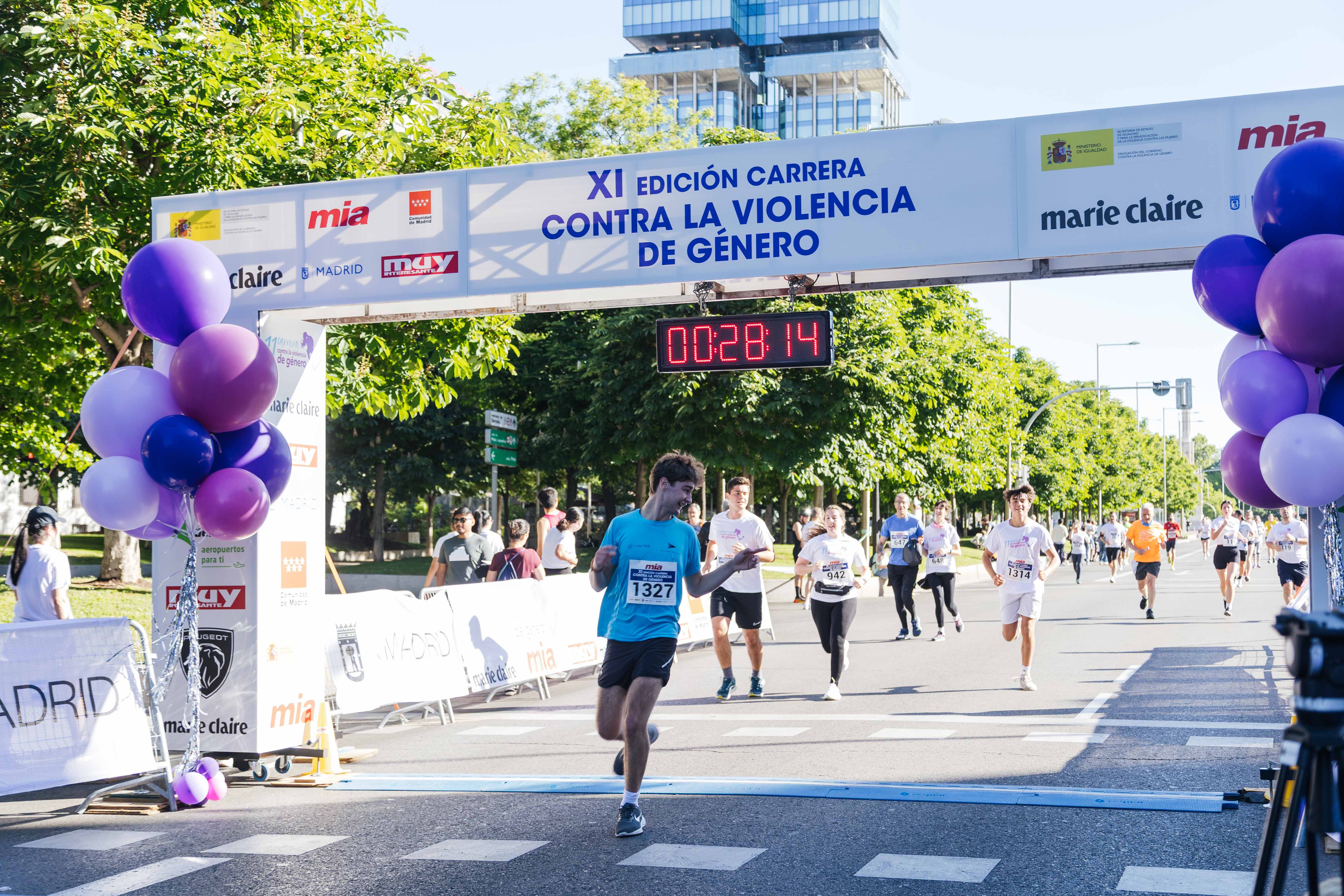 Las mejores fotos de la Carrera Contra la Violencia de Género. Meta 93