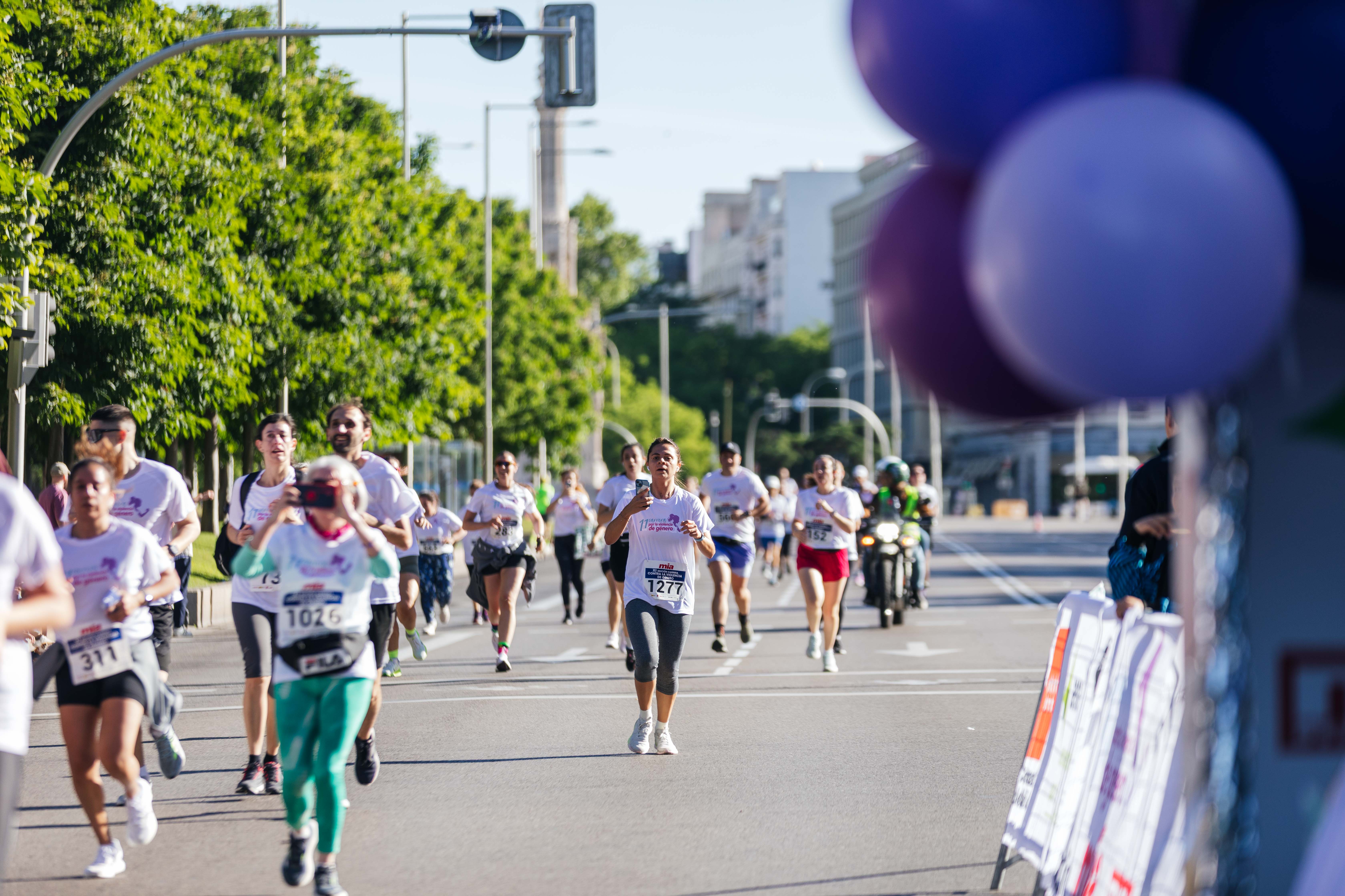 Las mejores fotos de la Carrera Contra la Violencia de Género. Meta 95