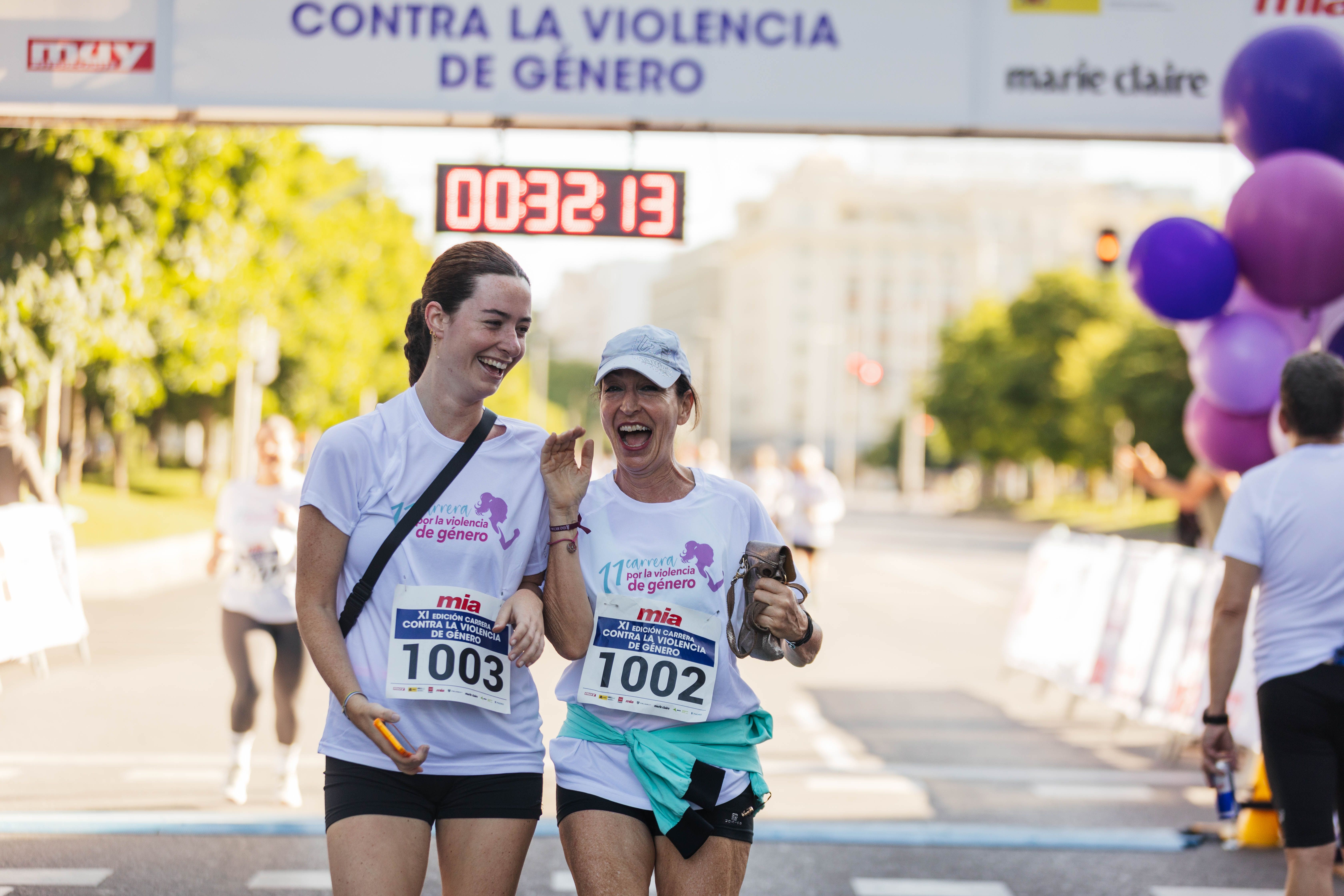 Las mejores fotos de la Carrera Contra la Violencia de Género. Meta 101