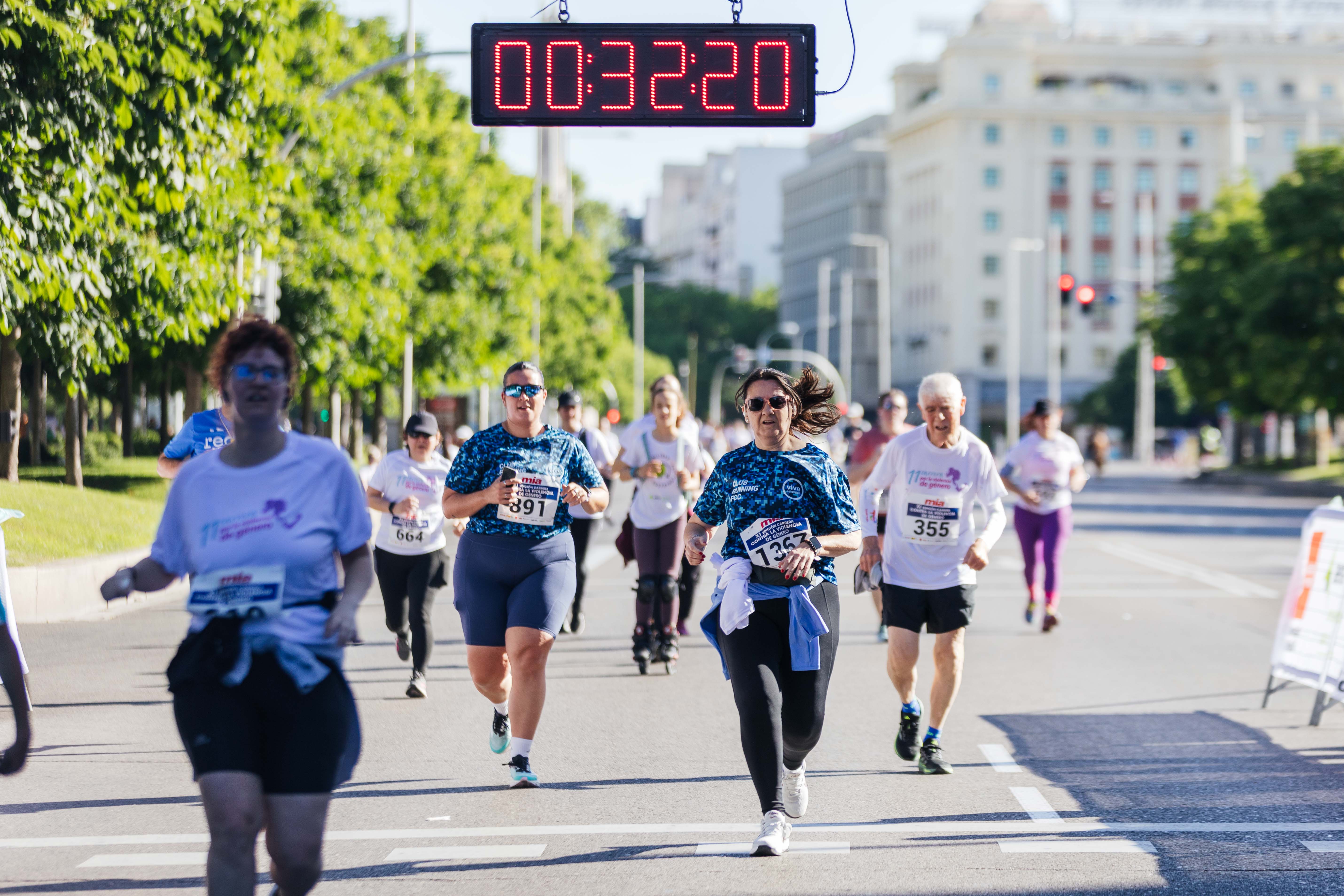 Las mejores fotos de la Carrera Contra la Violencia de Género. Meta 104