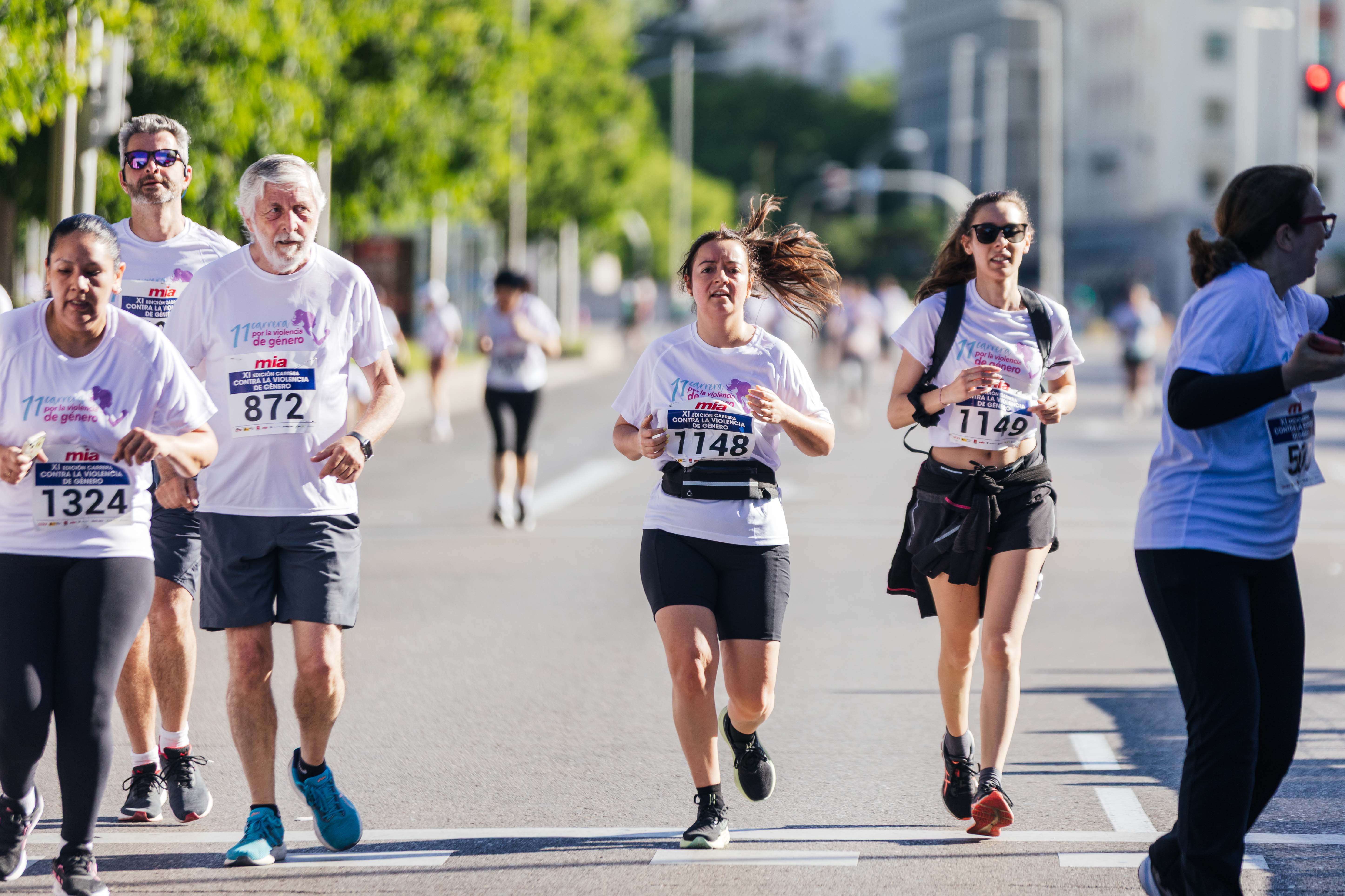 Las mejores fotos de la Carrera Contra la Violencia de Género. Meta 105